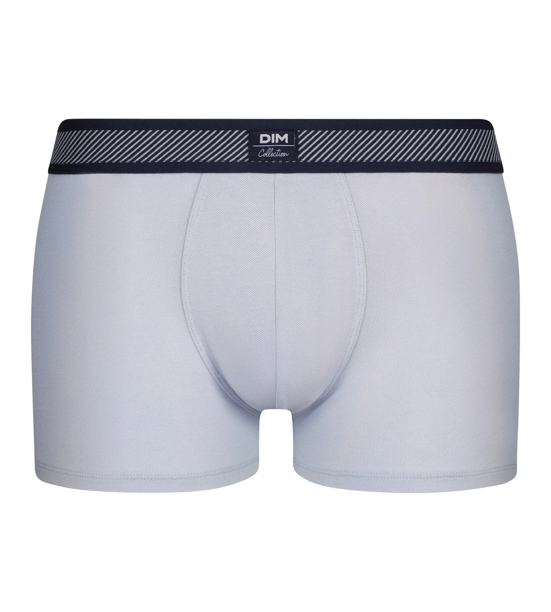 Boxer homme en coton modal à ceinture rayée Bleu Artic Dim Smart