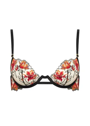 Calista Wired Bra (Red/Orange)