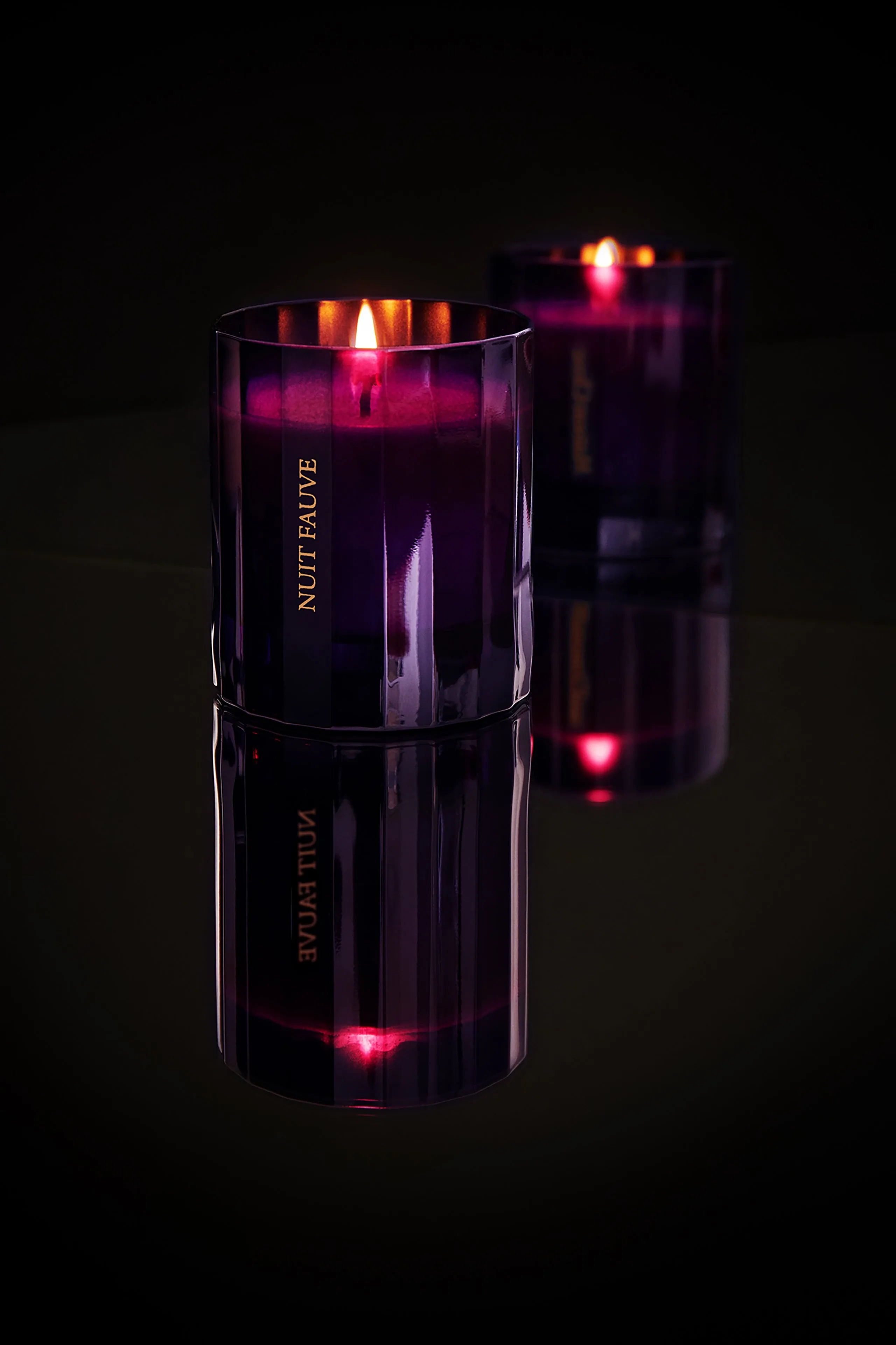 Candle with Chypre notes - Nuit Fauve