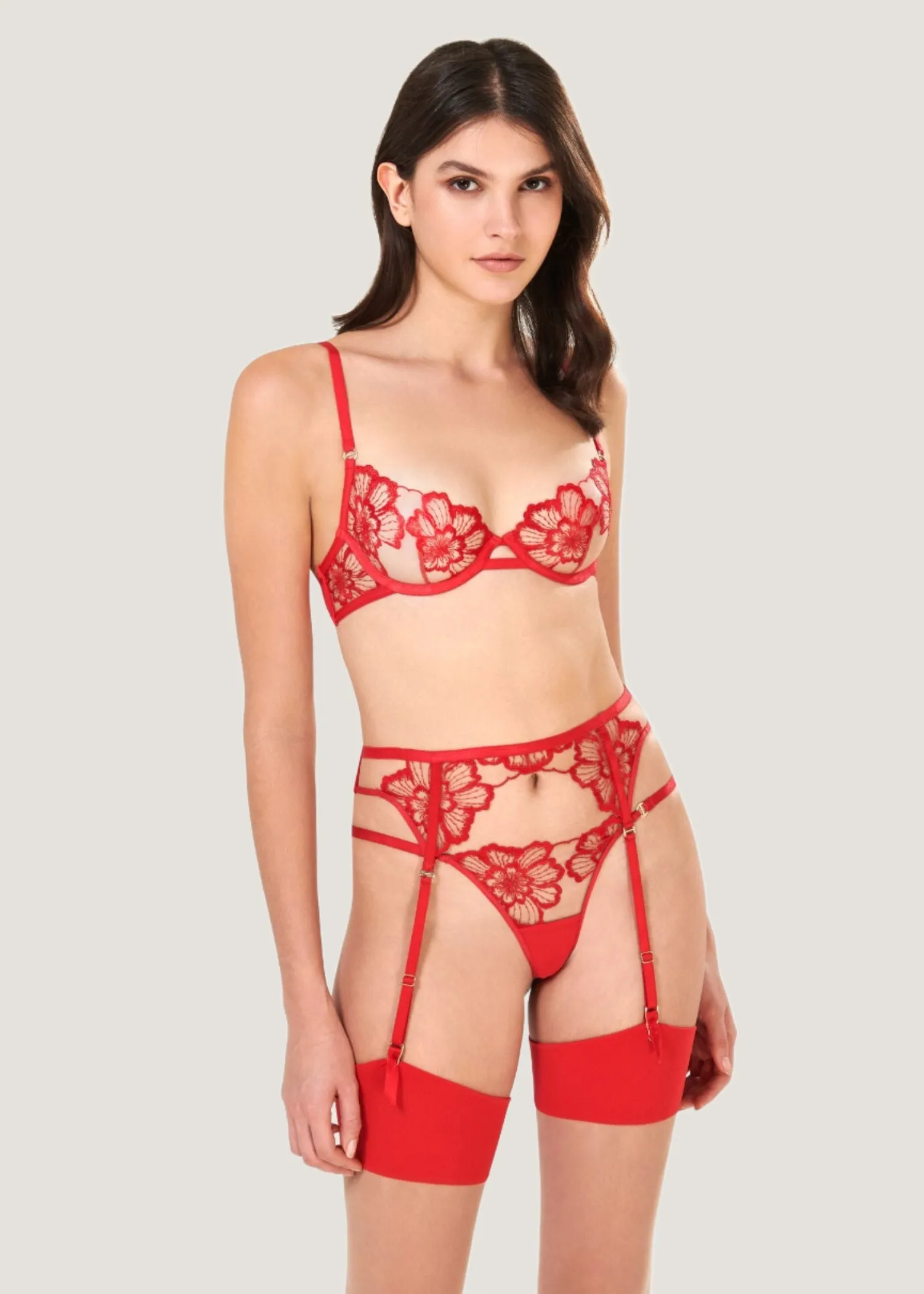 Catalina Suspender (Red)