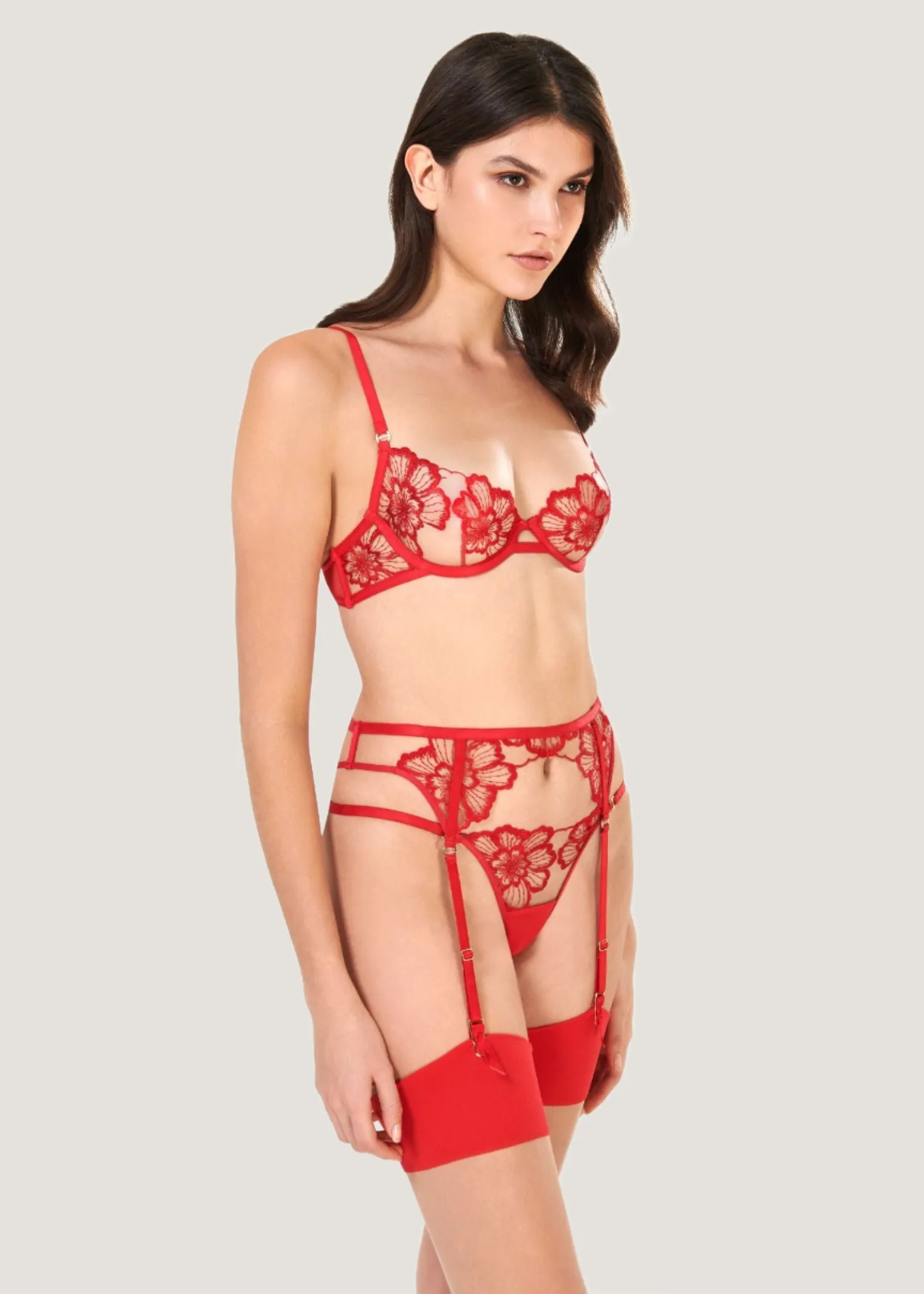 Catalina Suspender (Red)