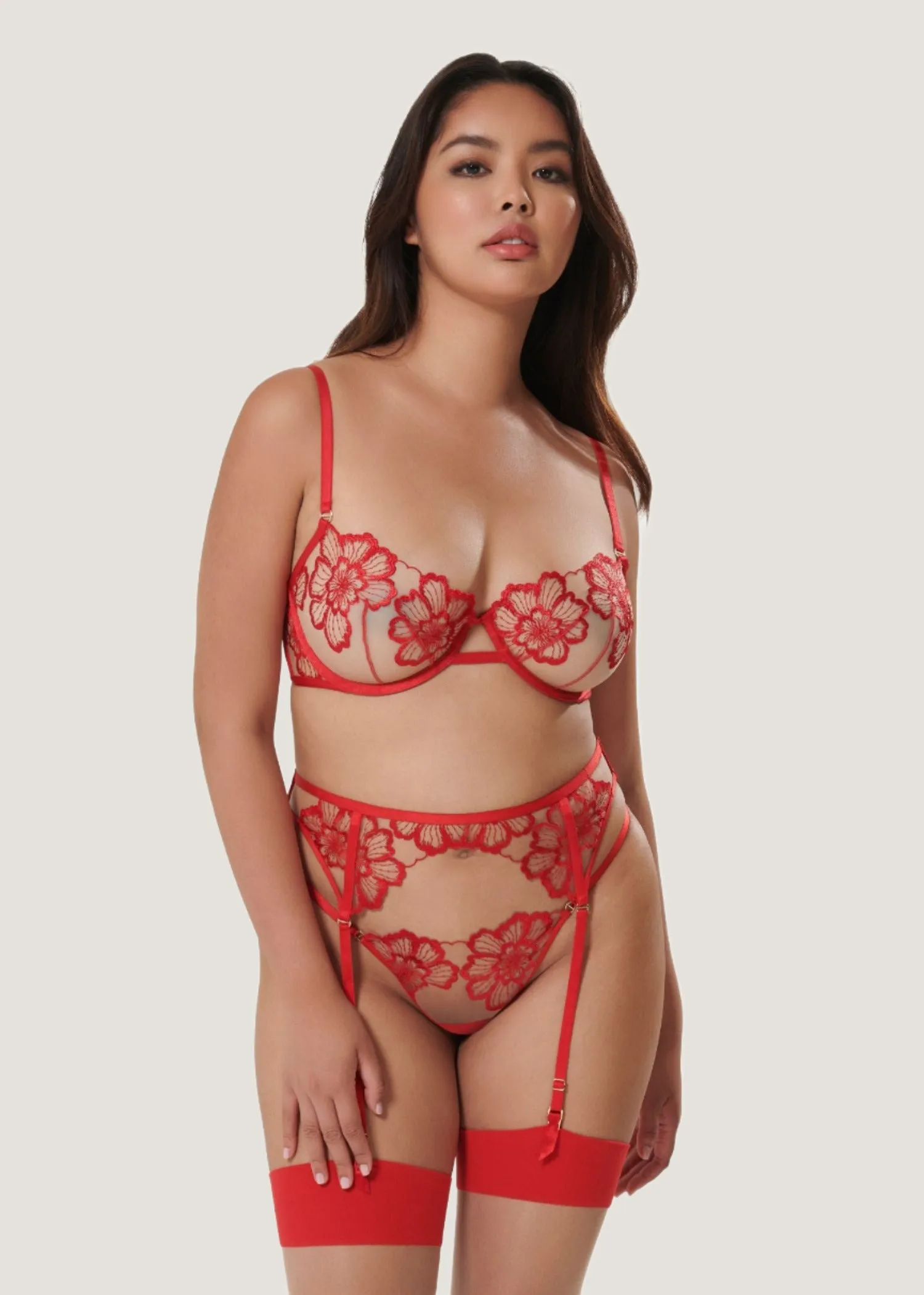 Catalina Suspender (Red)