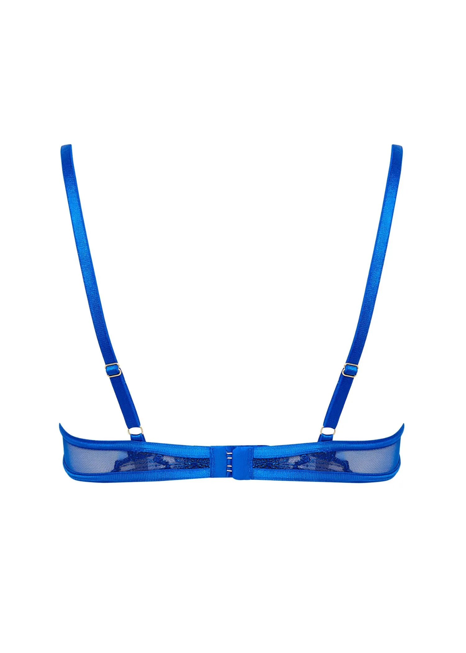 Catalina Wired Bra (Egyptian Blue/Sheer)