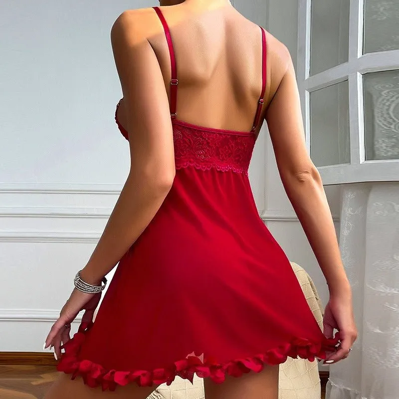 Cherry Crush Babydoll Lingerie set