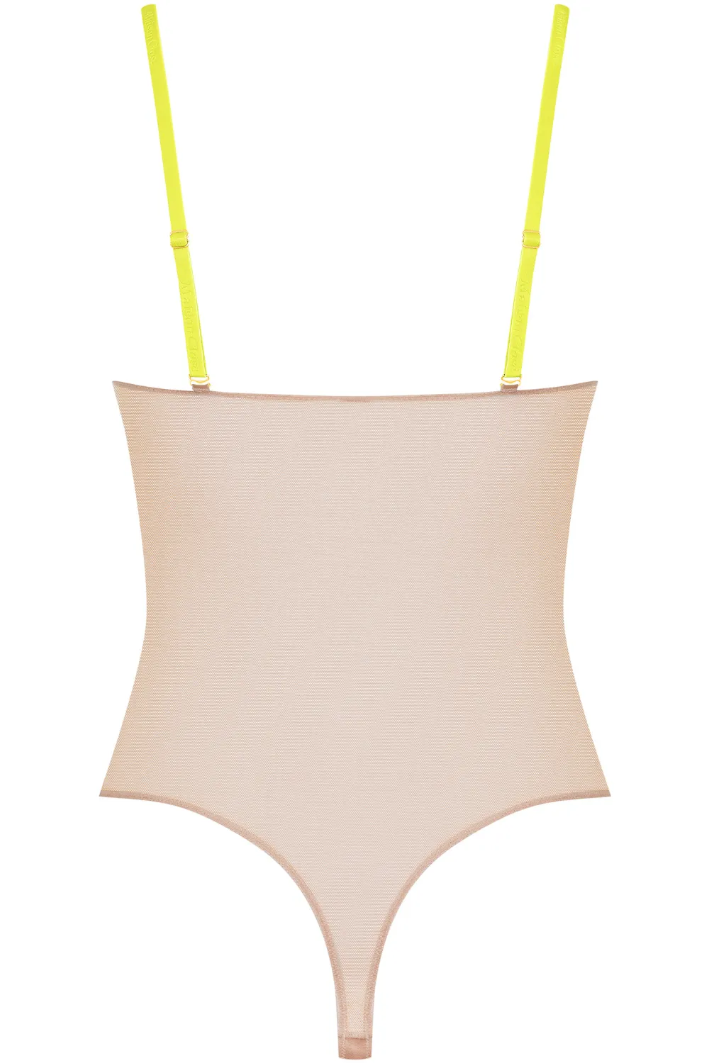 Corps à Corps Thong Bodysuit Vanilla