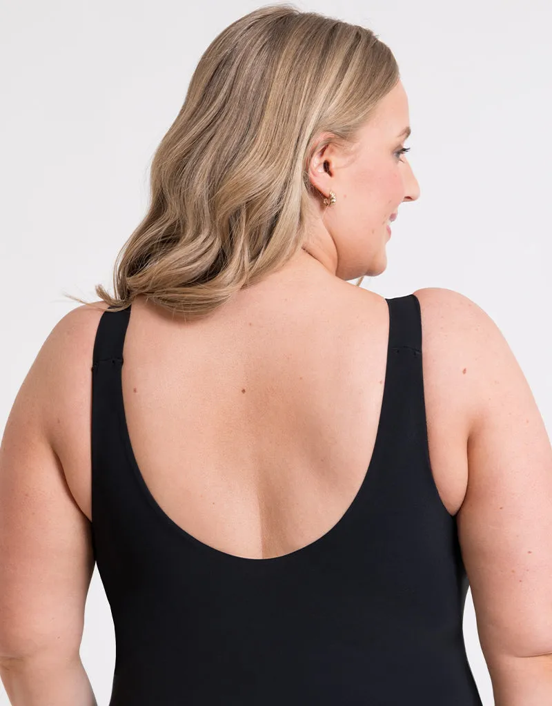 Curvy Kate Deep Dive Non-Wired Swimsuit Black