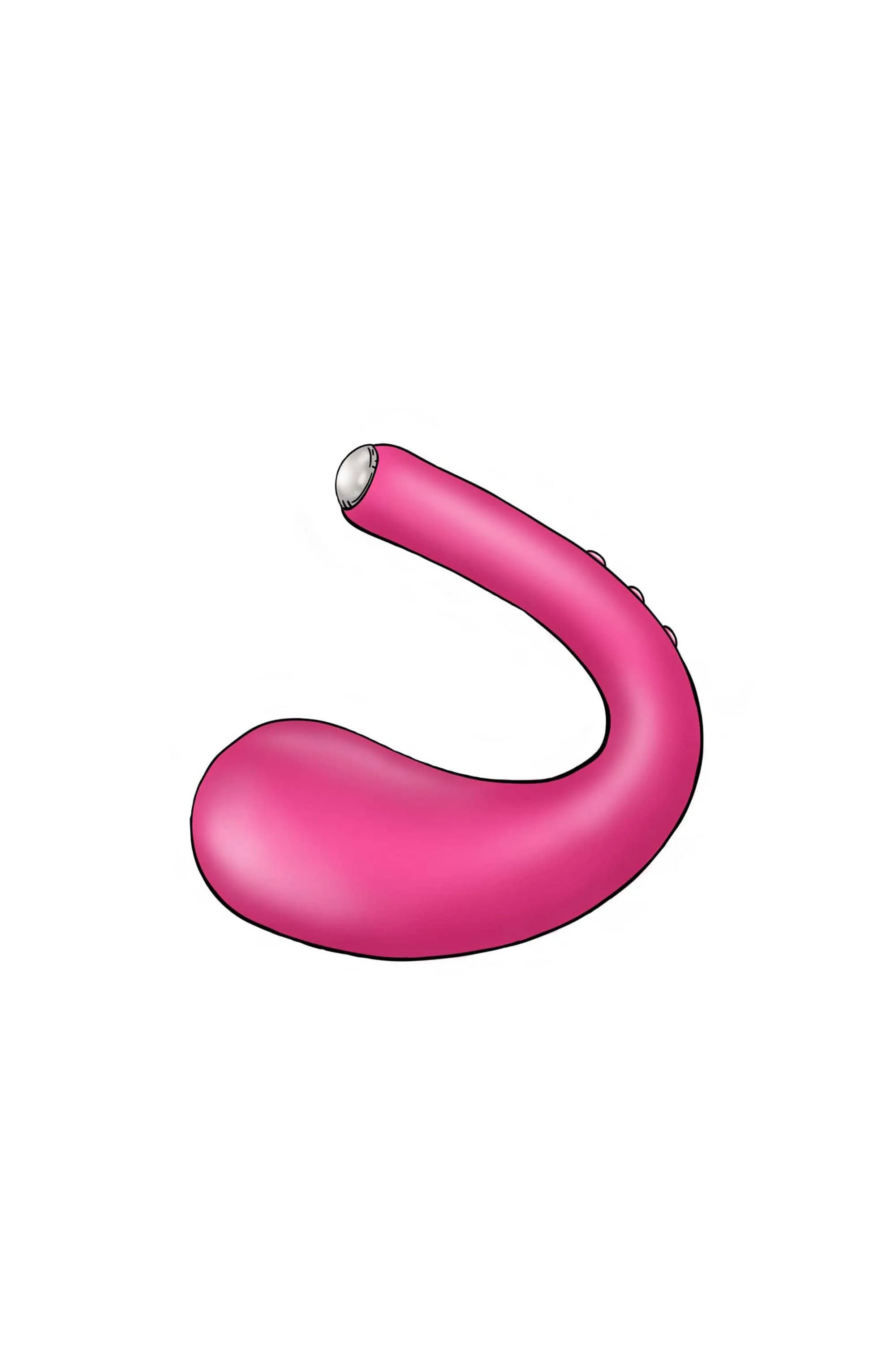 Dua App Controlled Wearable Vibrator Pink