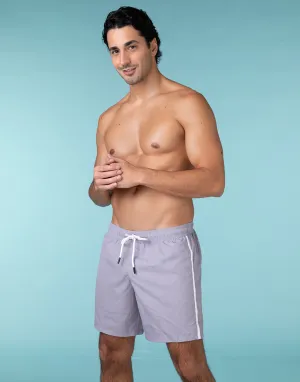 Egyptian blue swim trunks for men