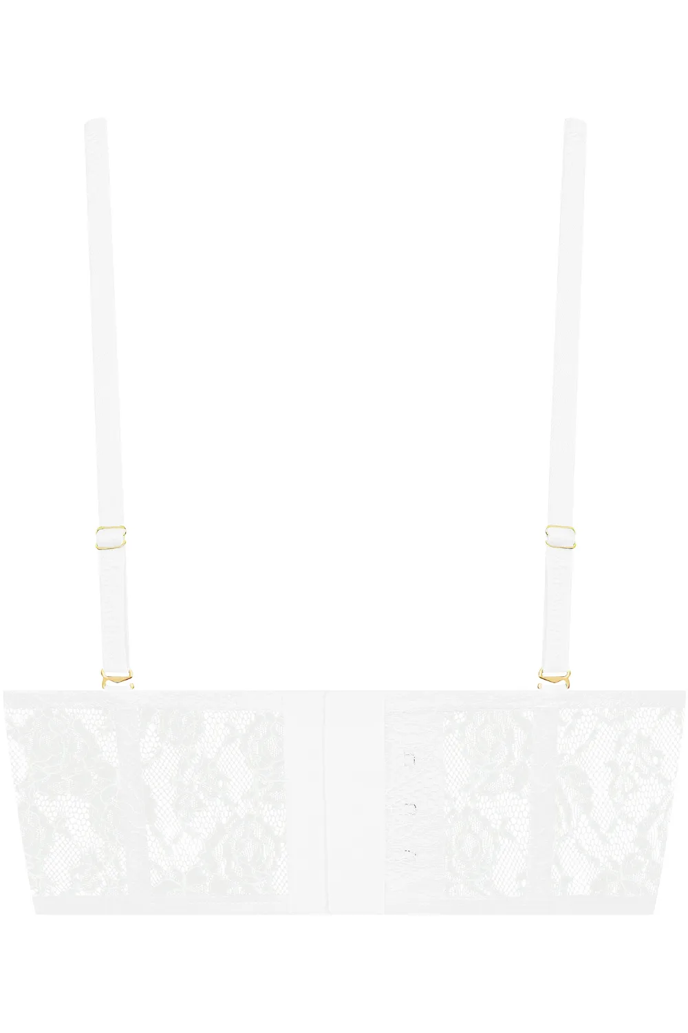 Flashback Lace Bustier White
