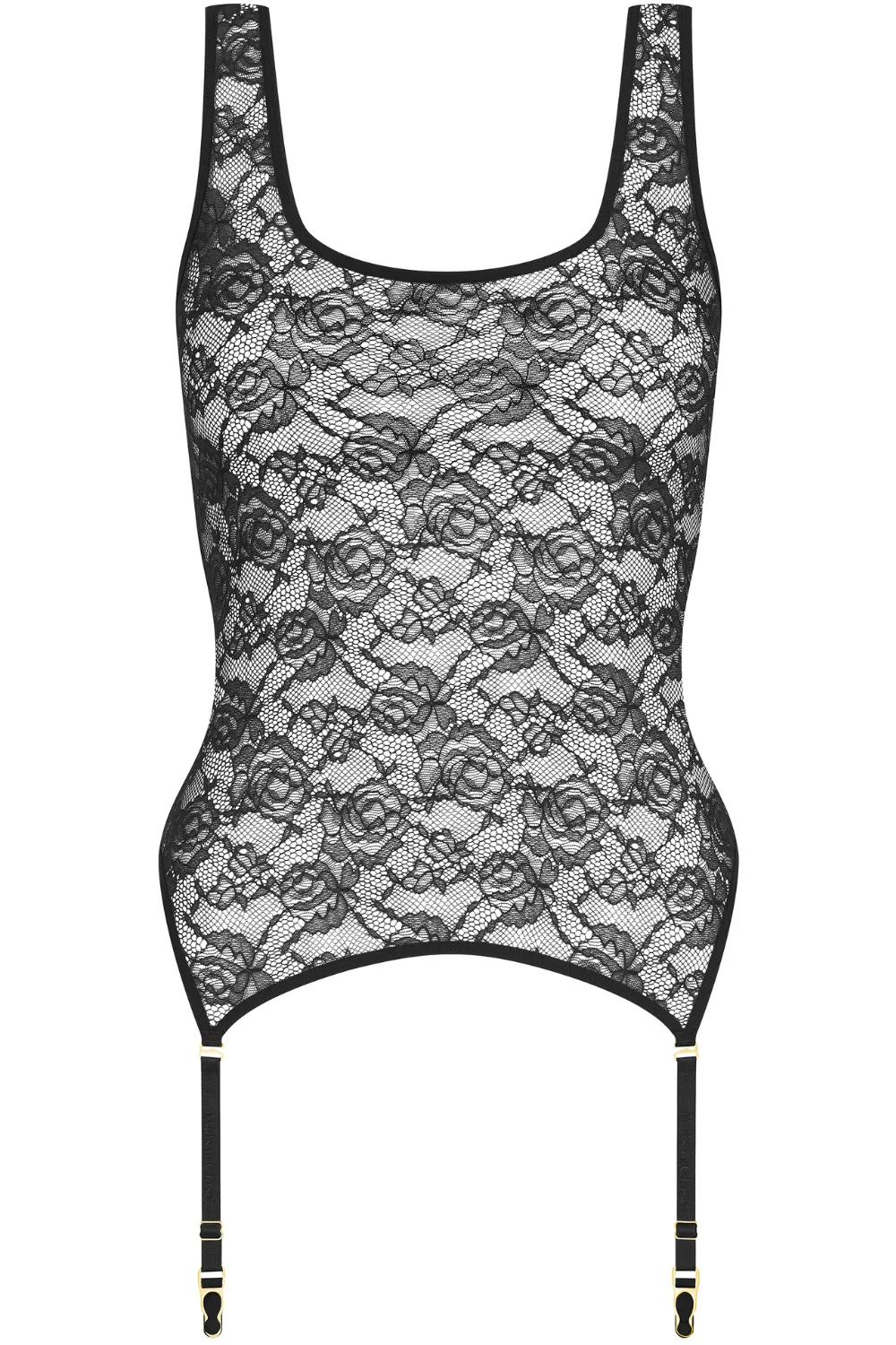 Flashback Lace Tank Top with Suspenders