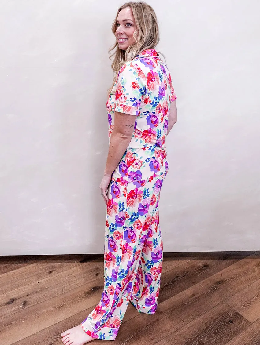 Georgia Rylan Button Up PJ Set