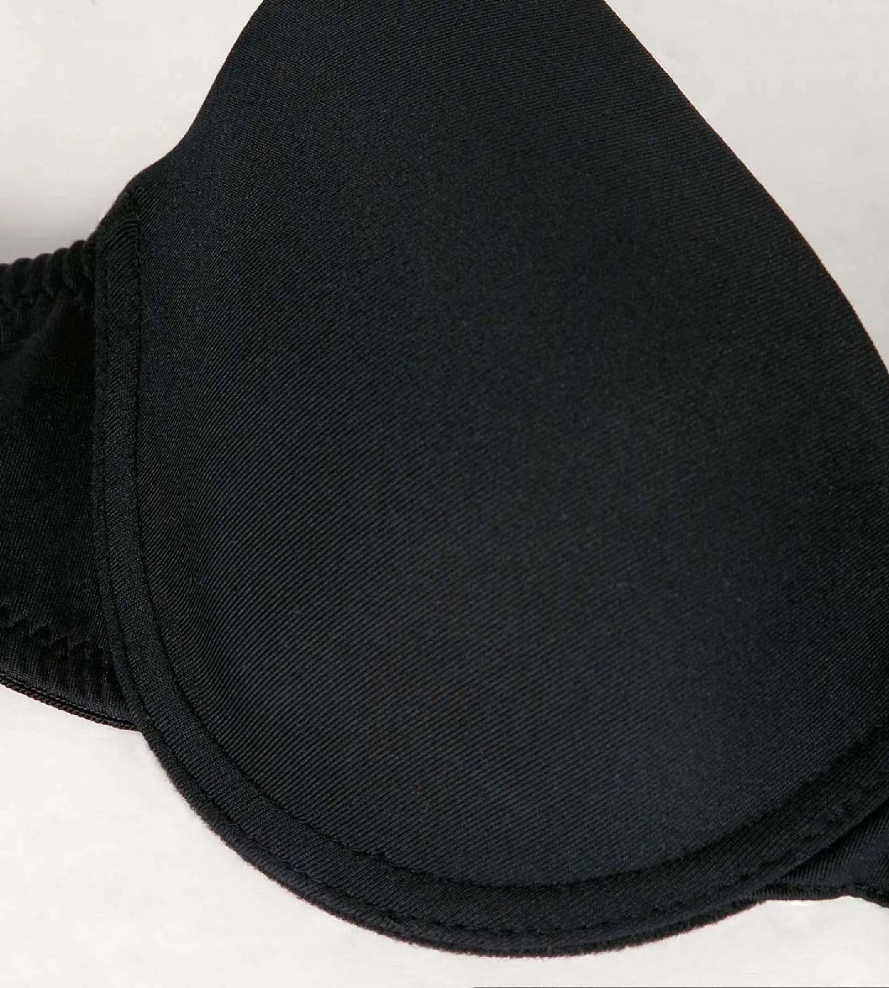 Girl's black cup bra Dim Invisible