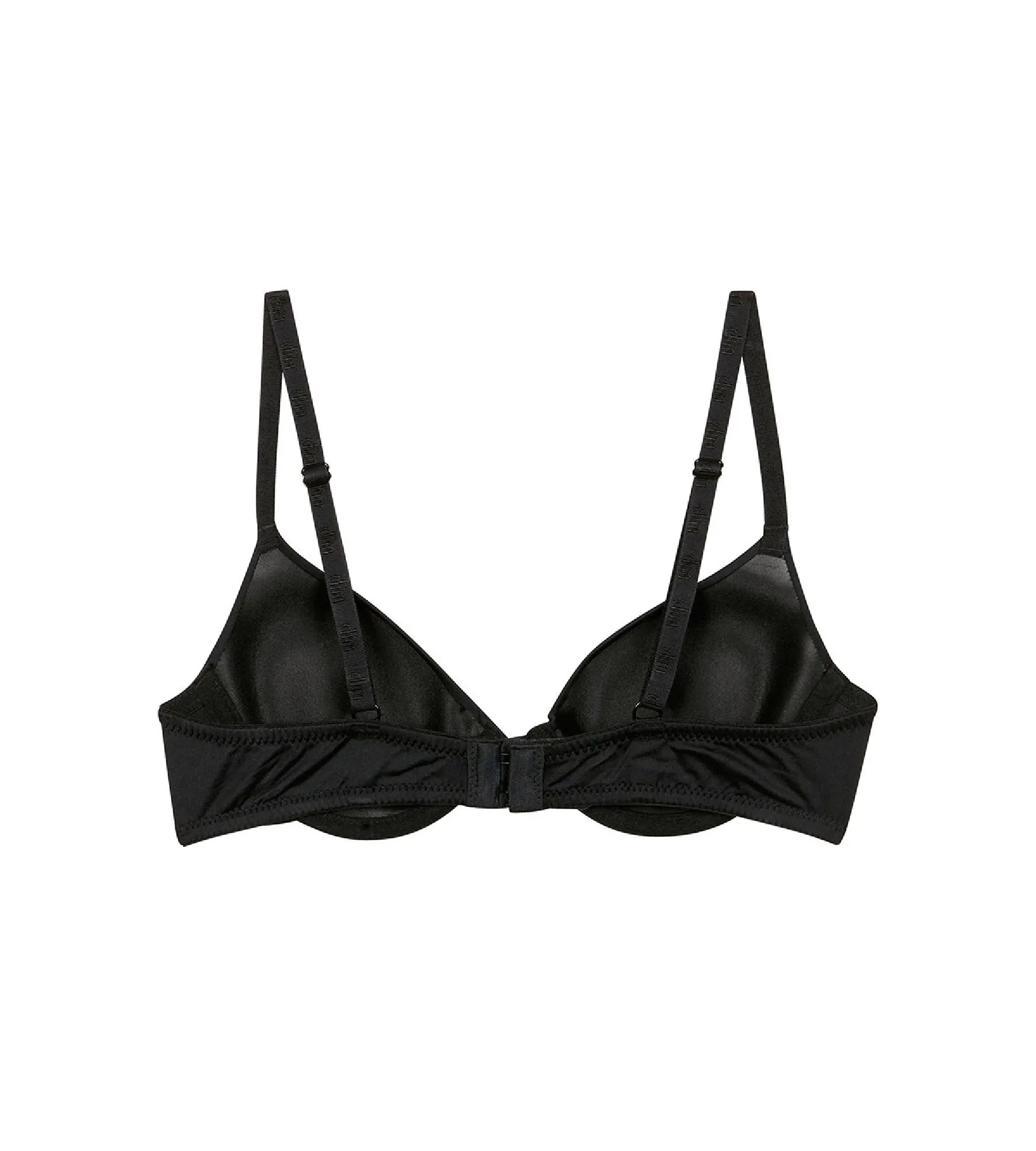 Girl's black cup bra Dim Invisible