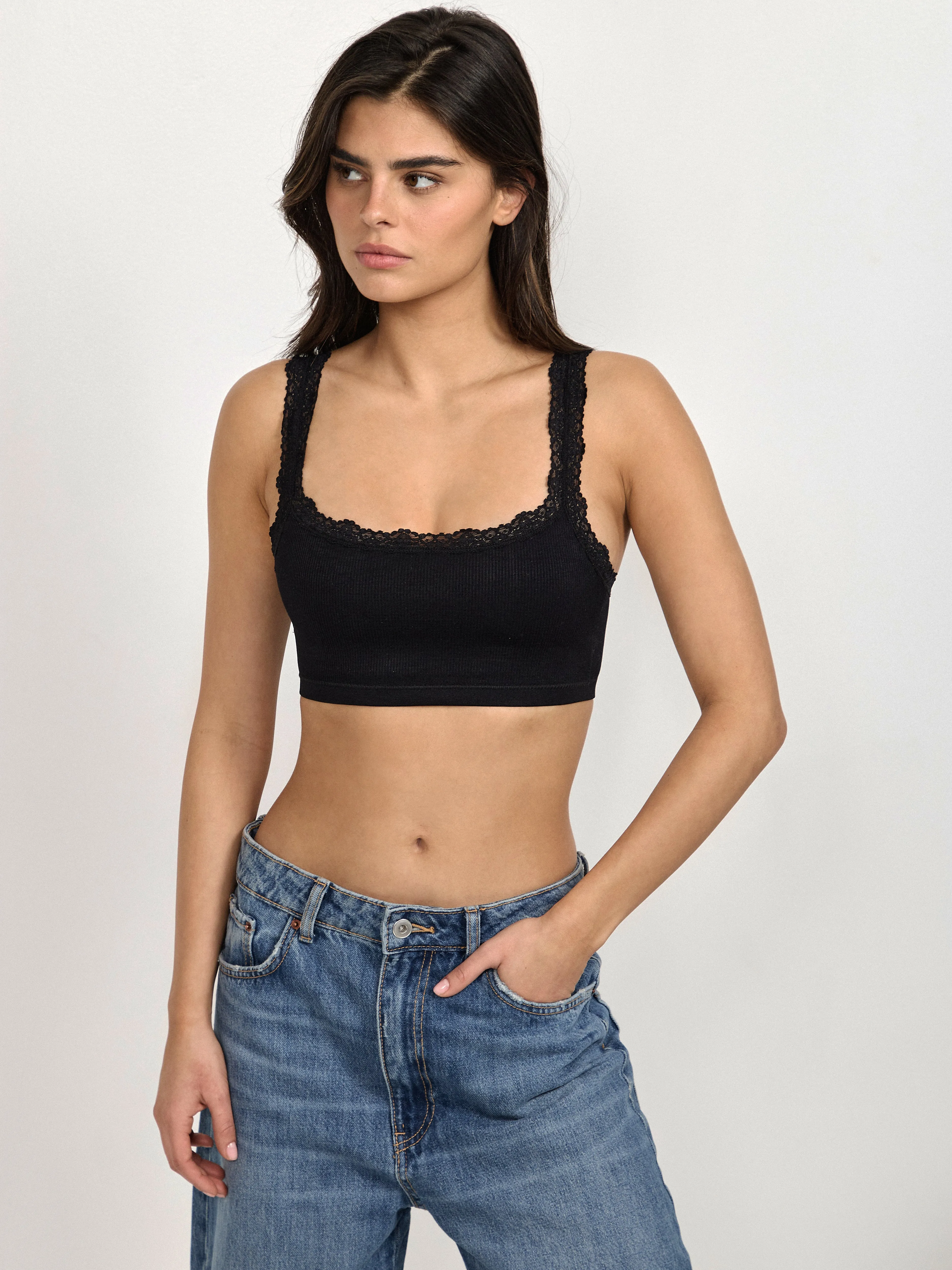 Hannah Bralette - Black