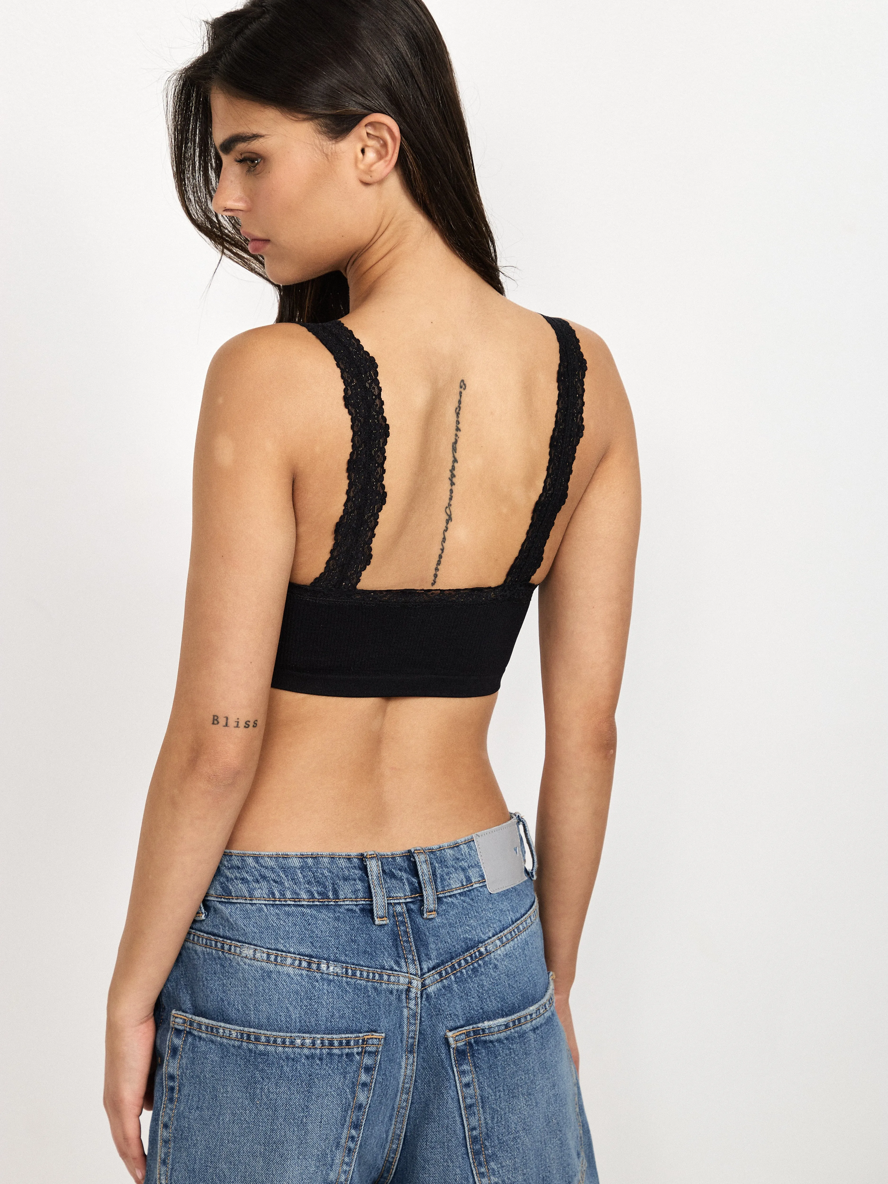 Hannah Bralette - Black