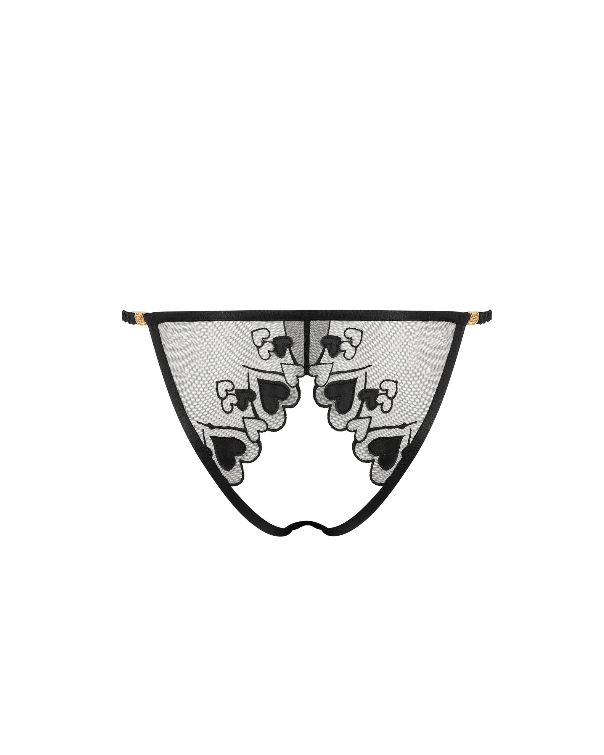 Harlow Open Brief Black