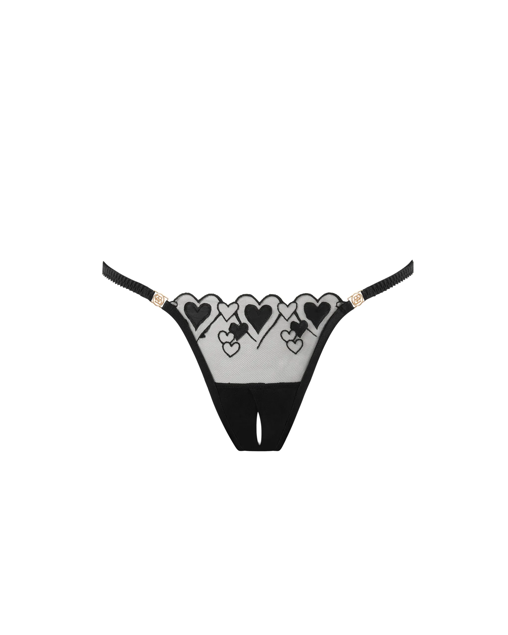 Harlow Open Brief Black