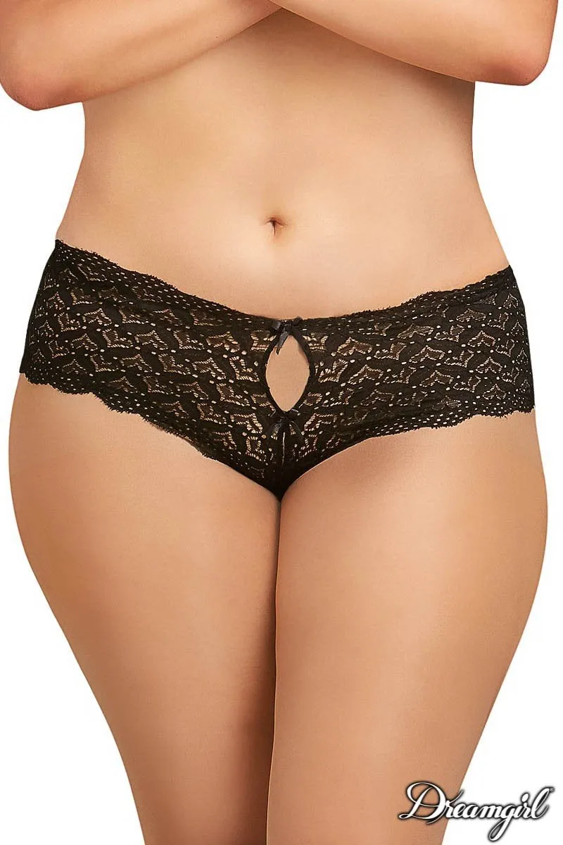 Heart Stretch Lace Panty