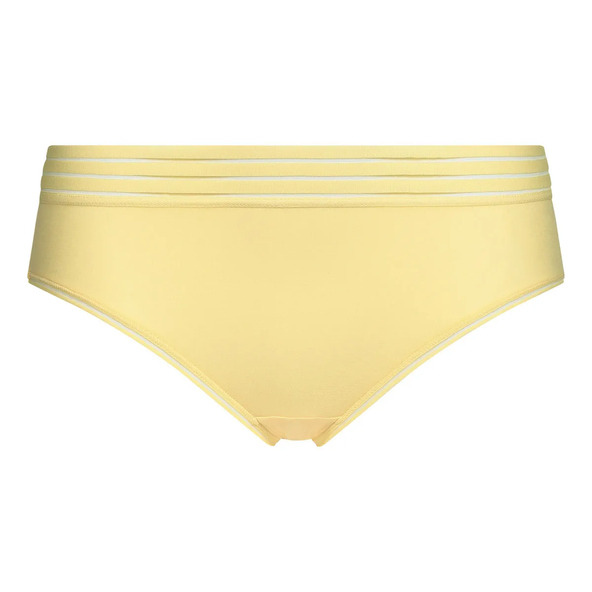 Invisible women's knickers in soft yellow microfibre Oh My Dim's