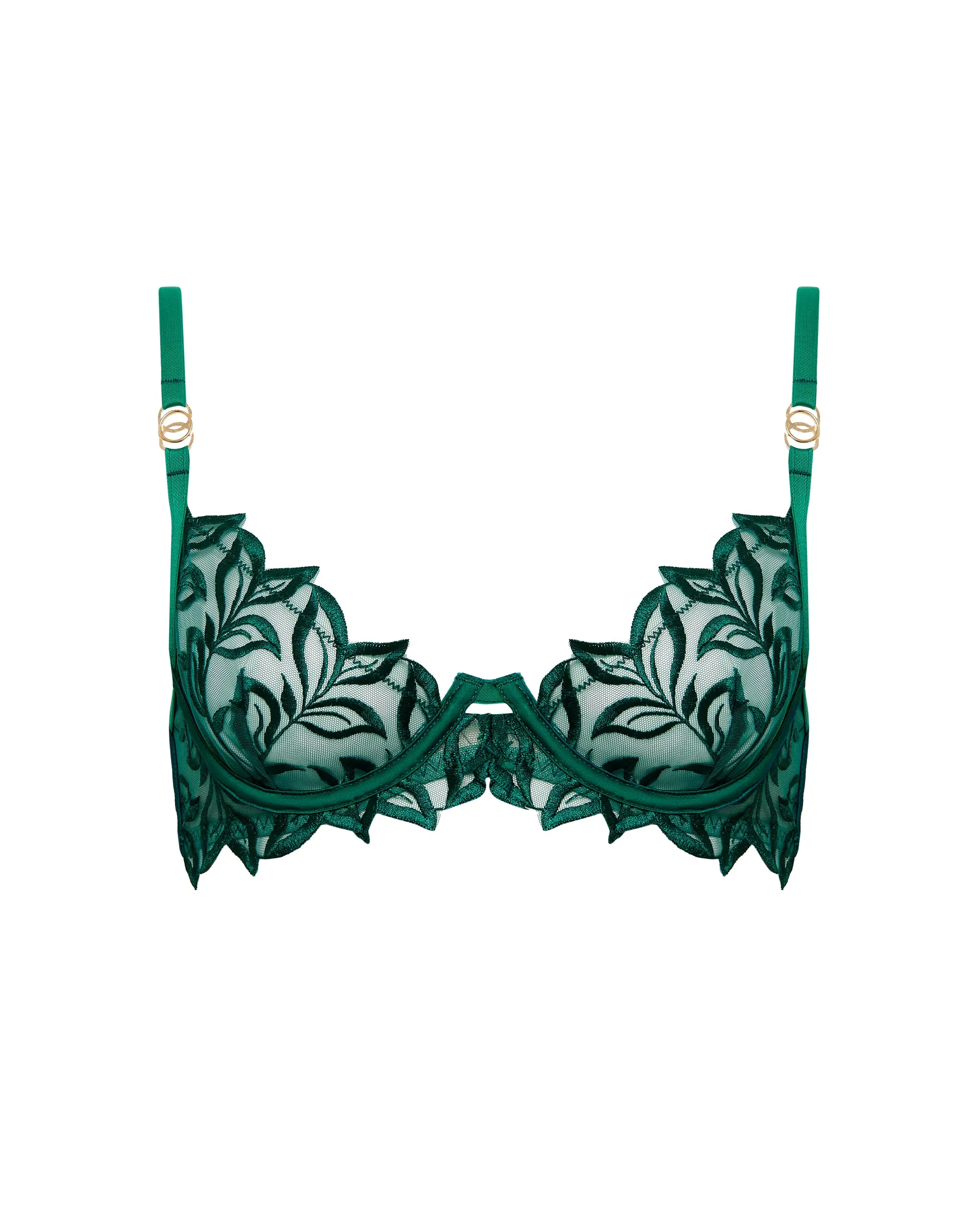 Isadora Bra Aventurine Green