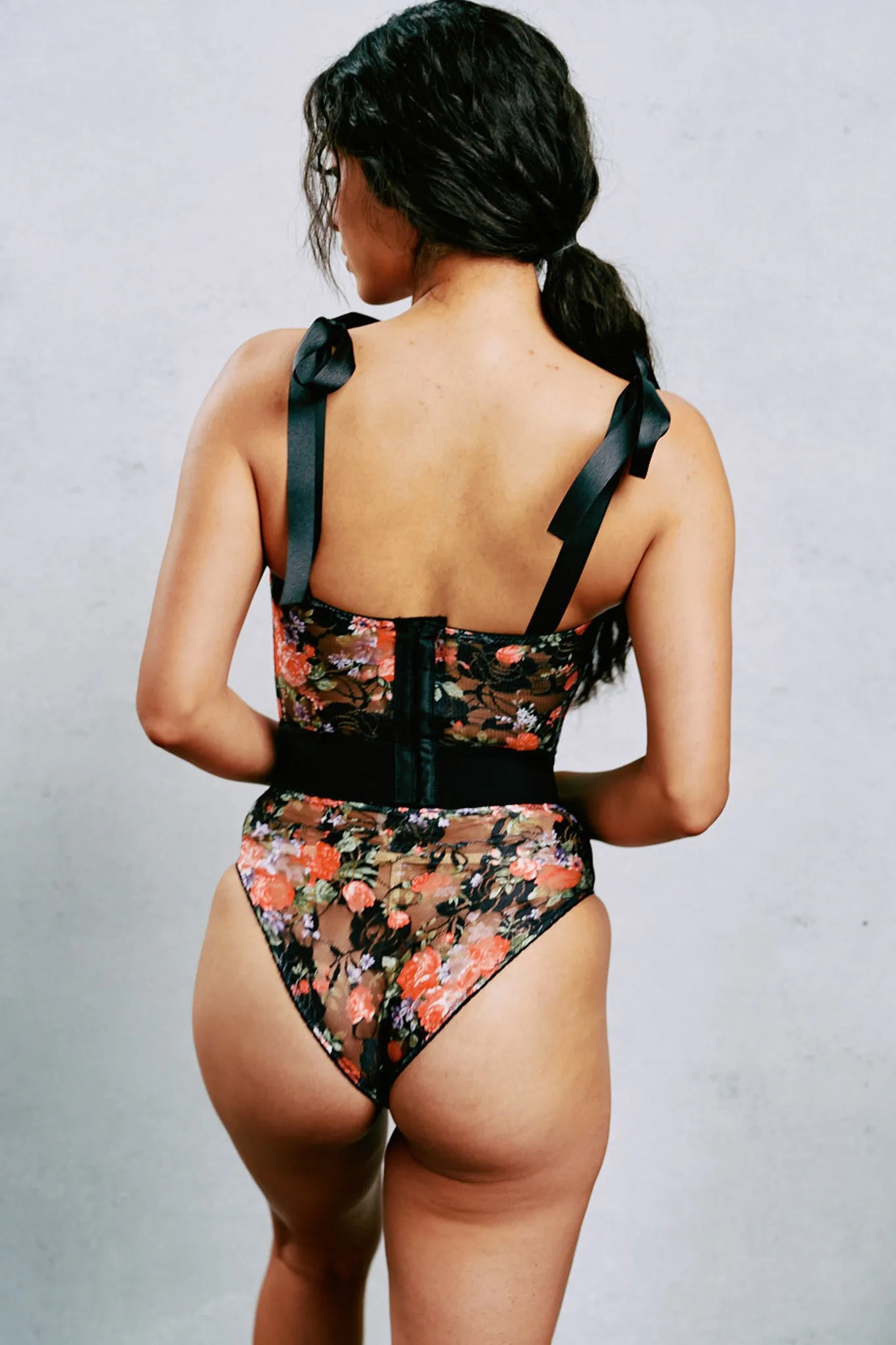 Kilo Brava Printed Lace High Waist Brief