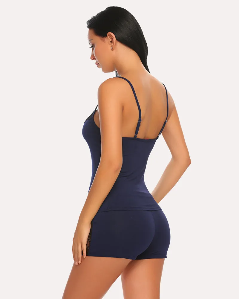 Lace Pajamas Set Shorts Sets (DE Only)