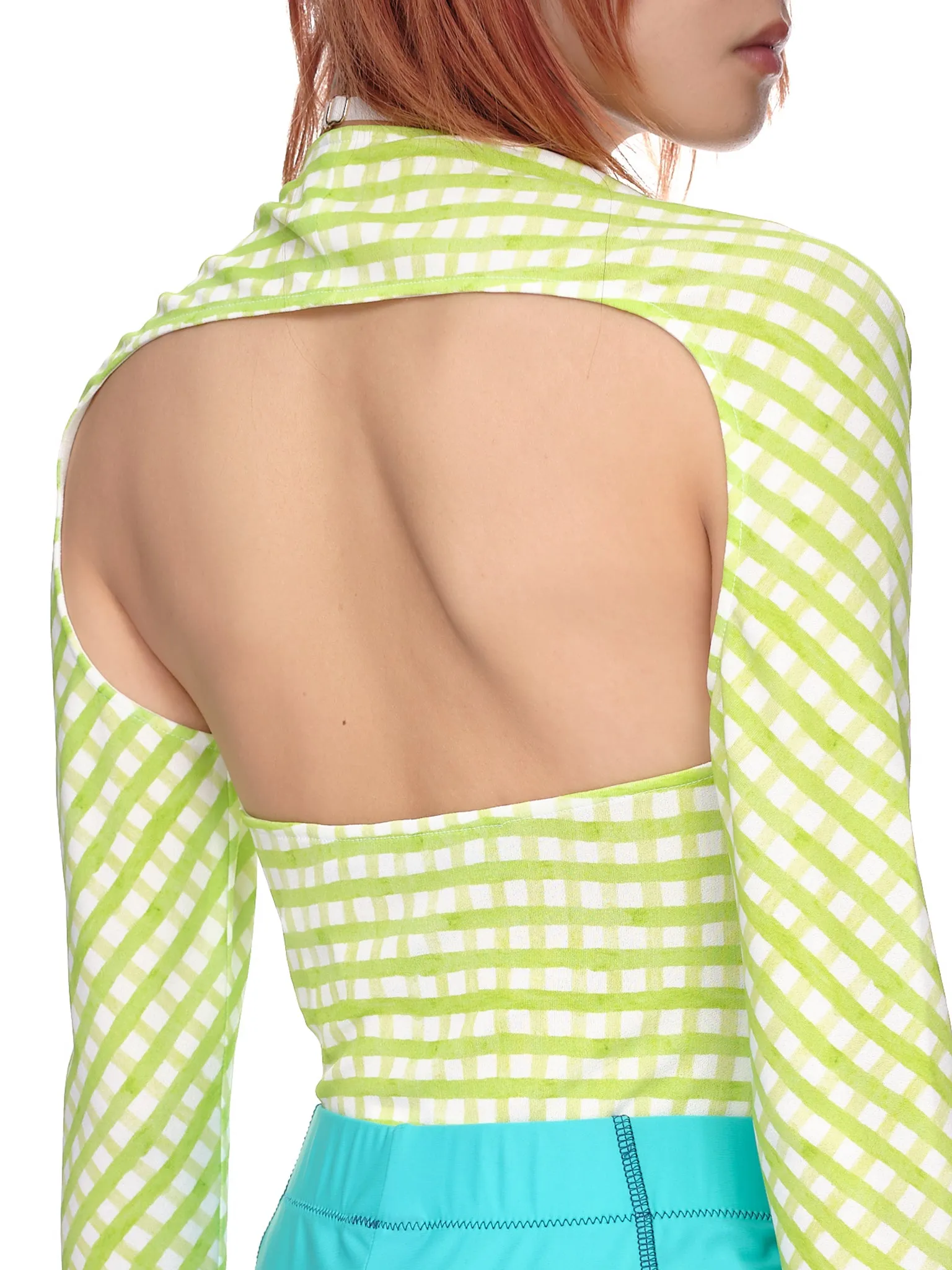 Le Body Nodi (221TO007-1026-GREEN-CHECKS)