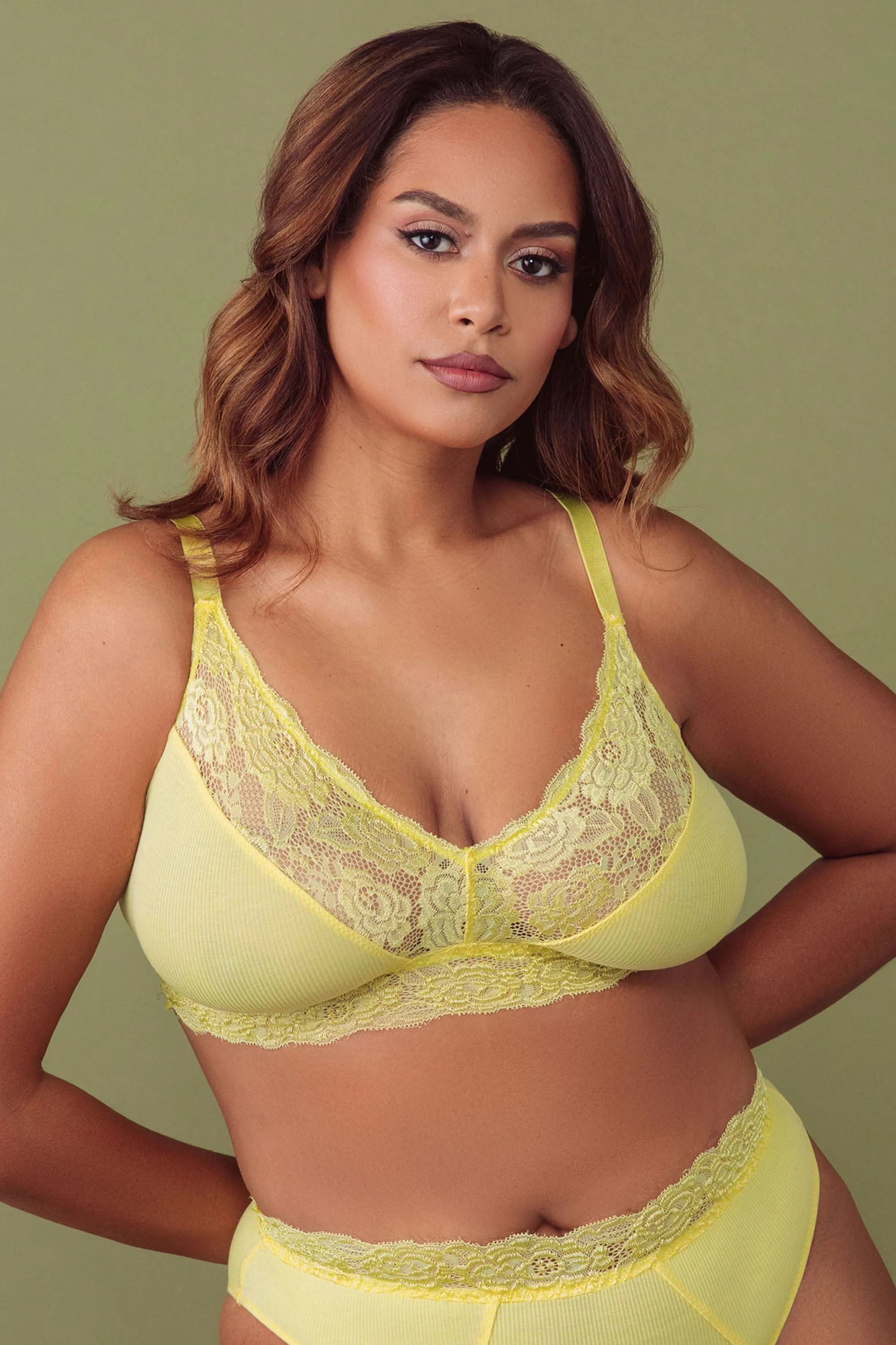 Lemonade V-Neck Bralet