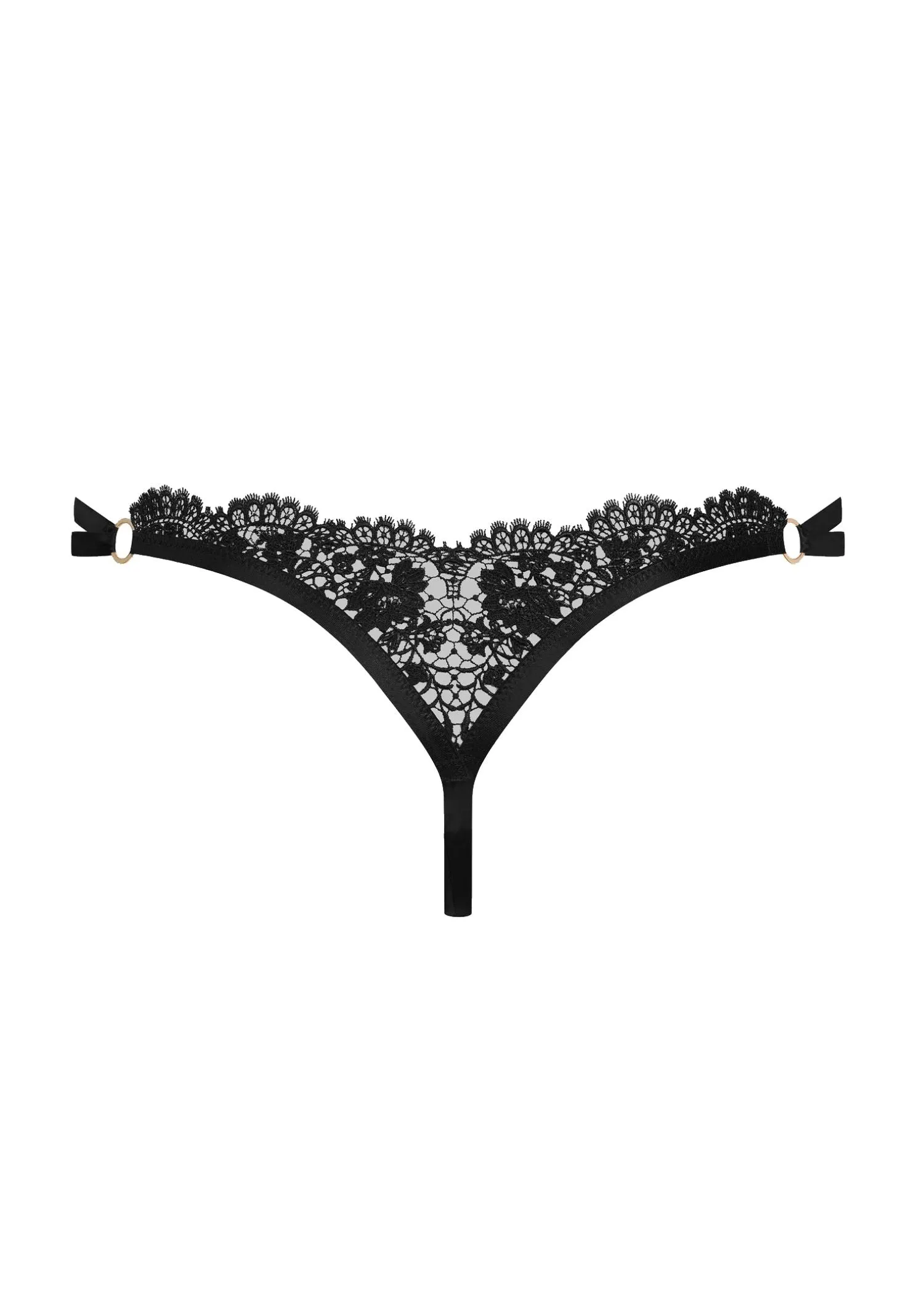 Les Romantiques - Le Ravissant - Naked Thong (Black)