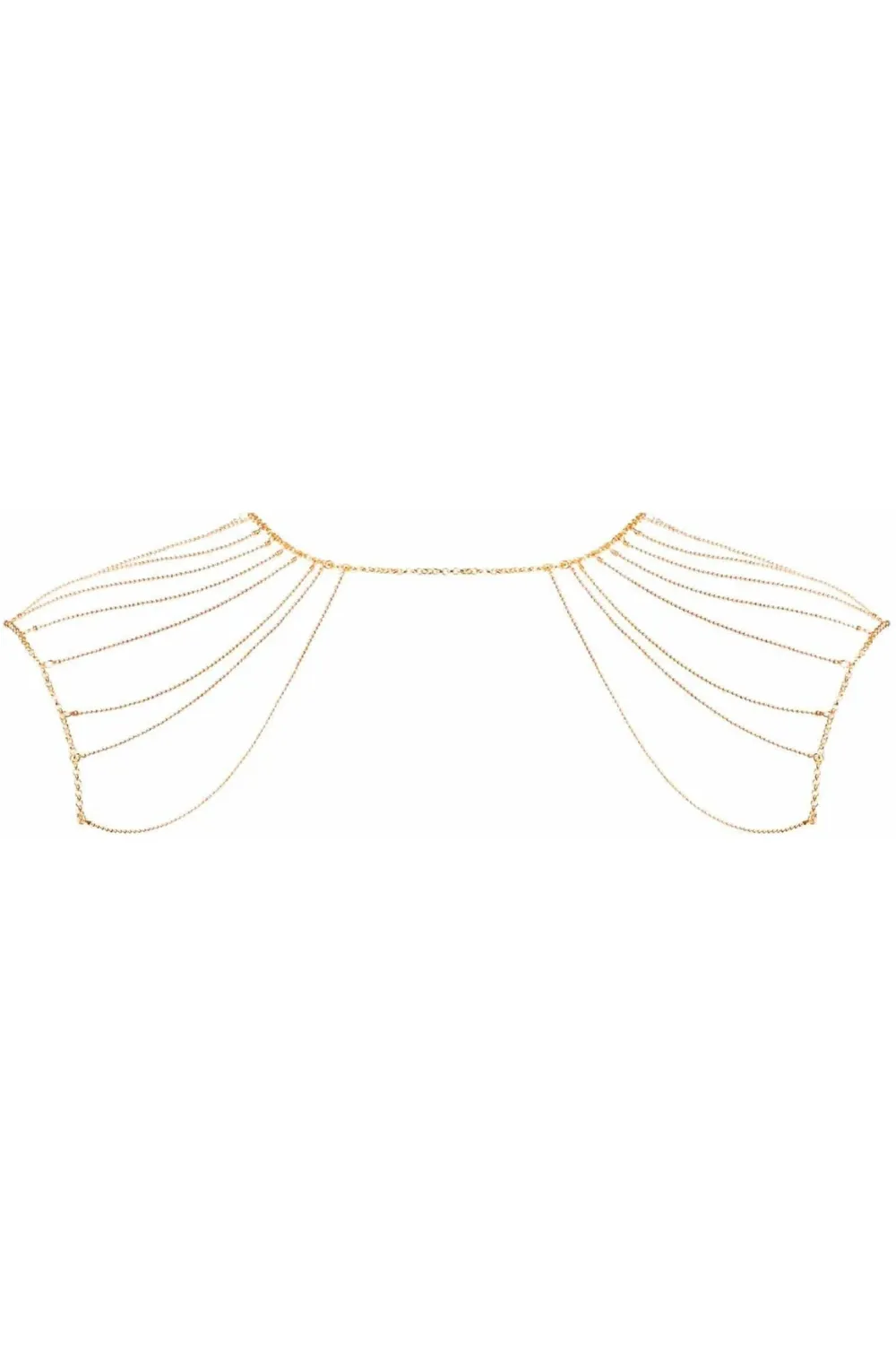 Magnifique Shoulders and Back Chain in Gold