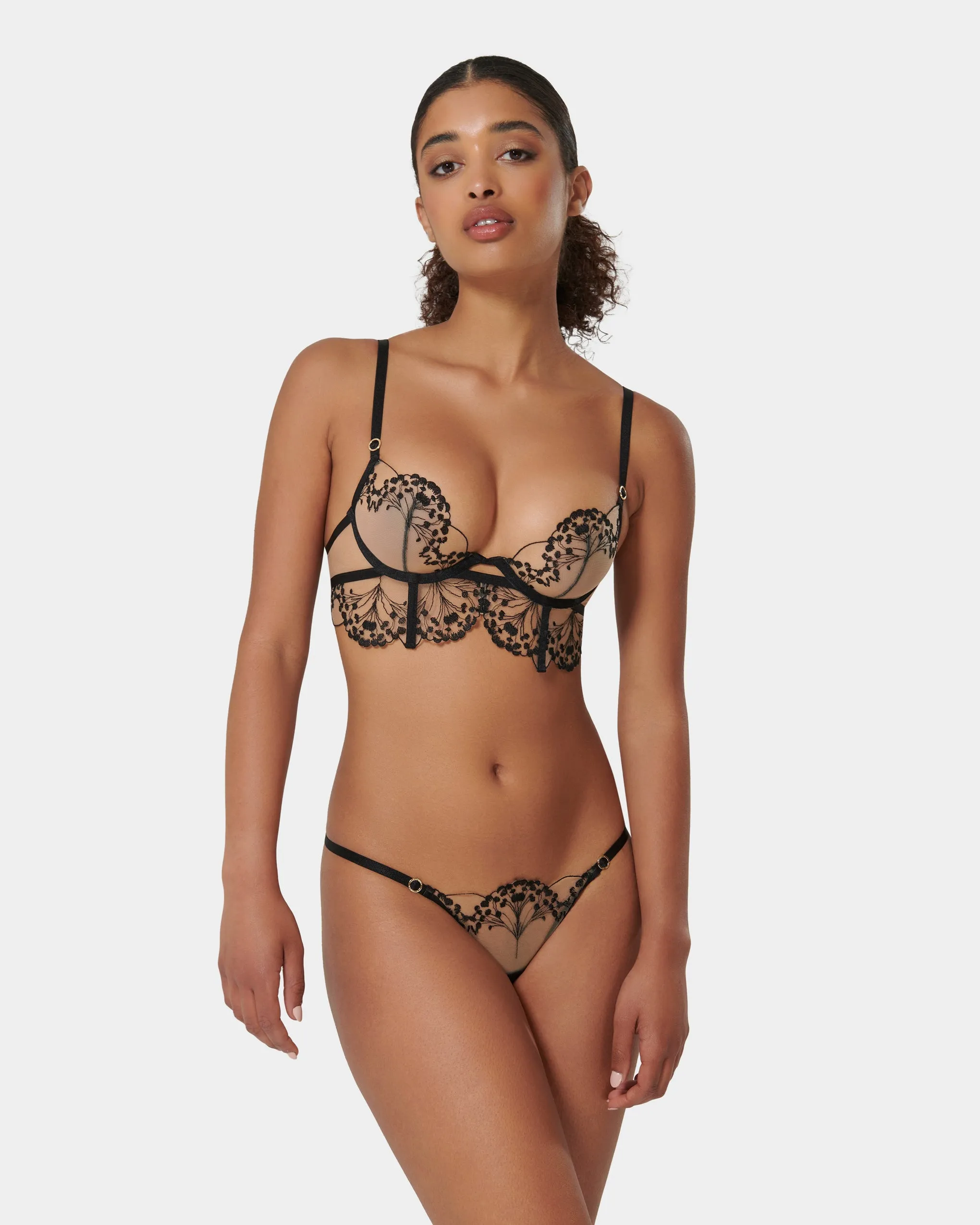 Marisa Brief Black/Sheer
