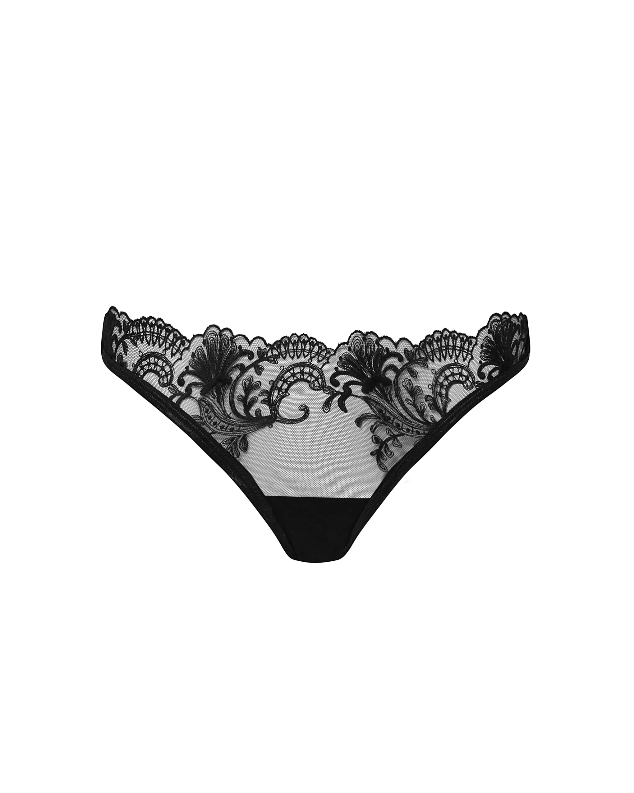 Marseille Mesh-Sided Brief Black