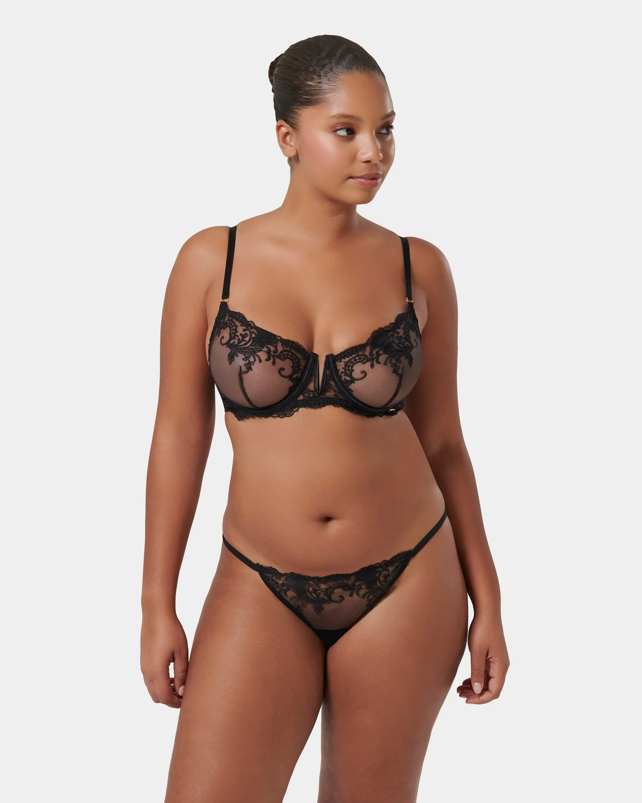 Marseille Thong Black