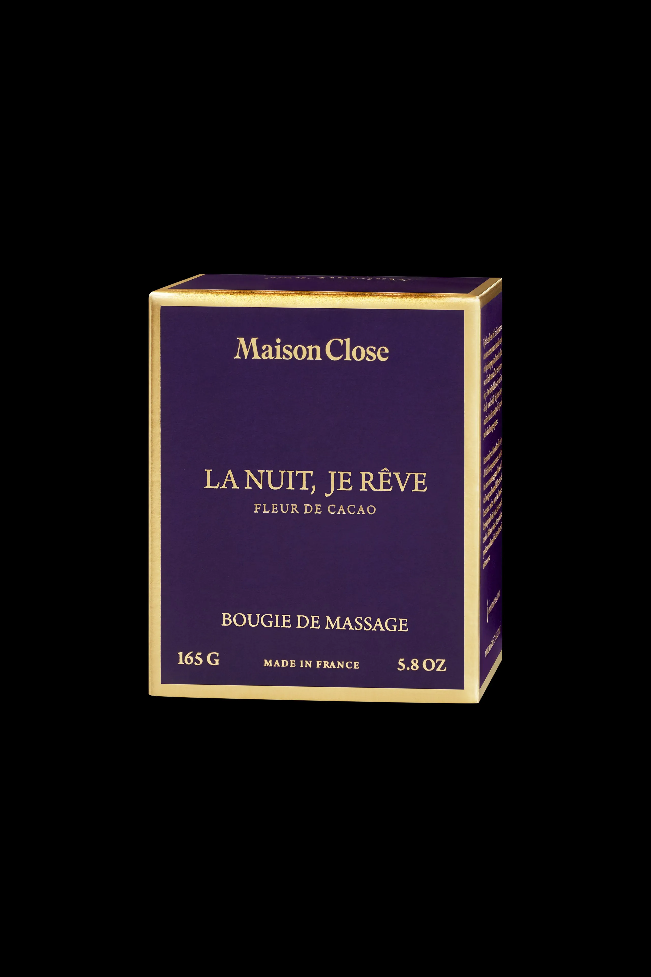 Massage Candle - Cocoa blossom - La nuit. je rêve
