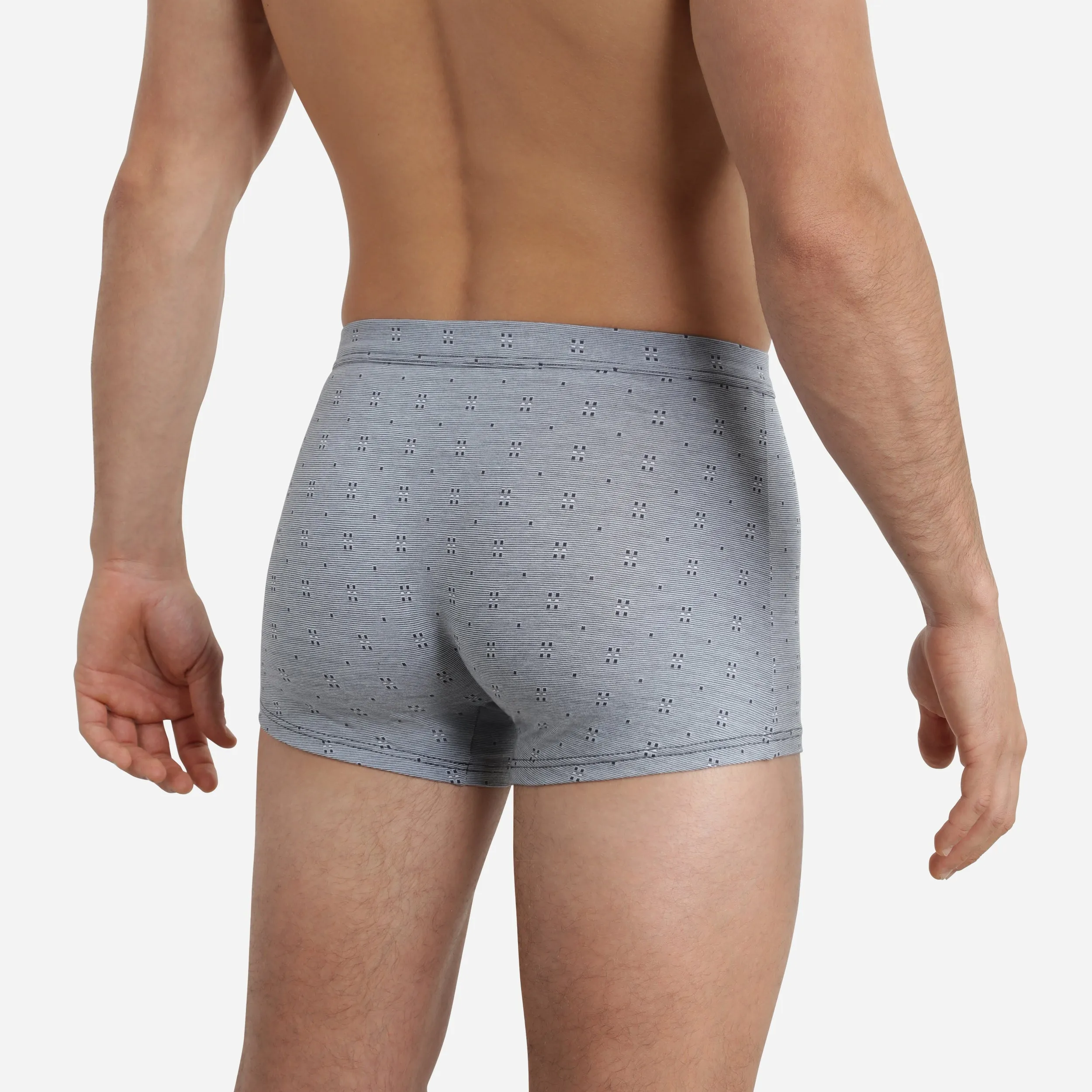 Men's Boxer Blue Jean Dim Classic Cotton Modal