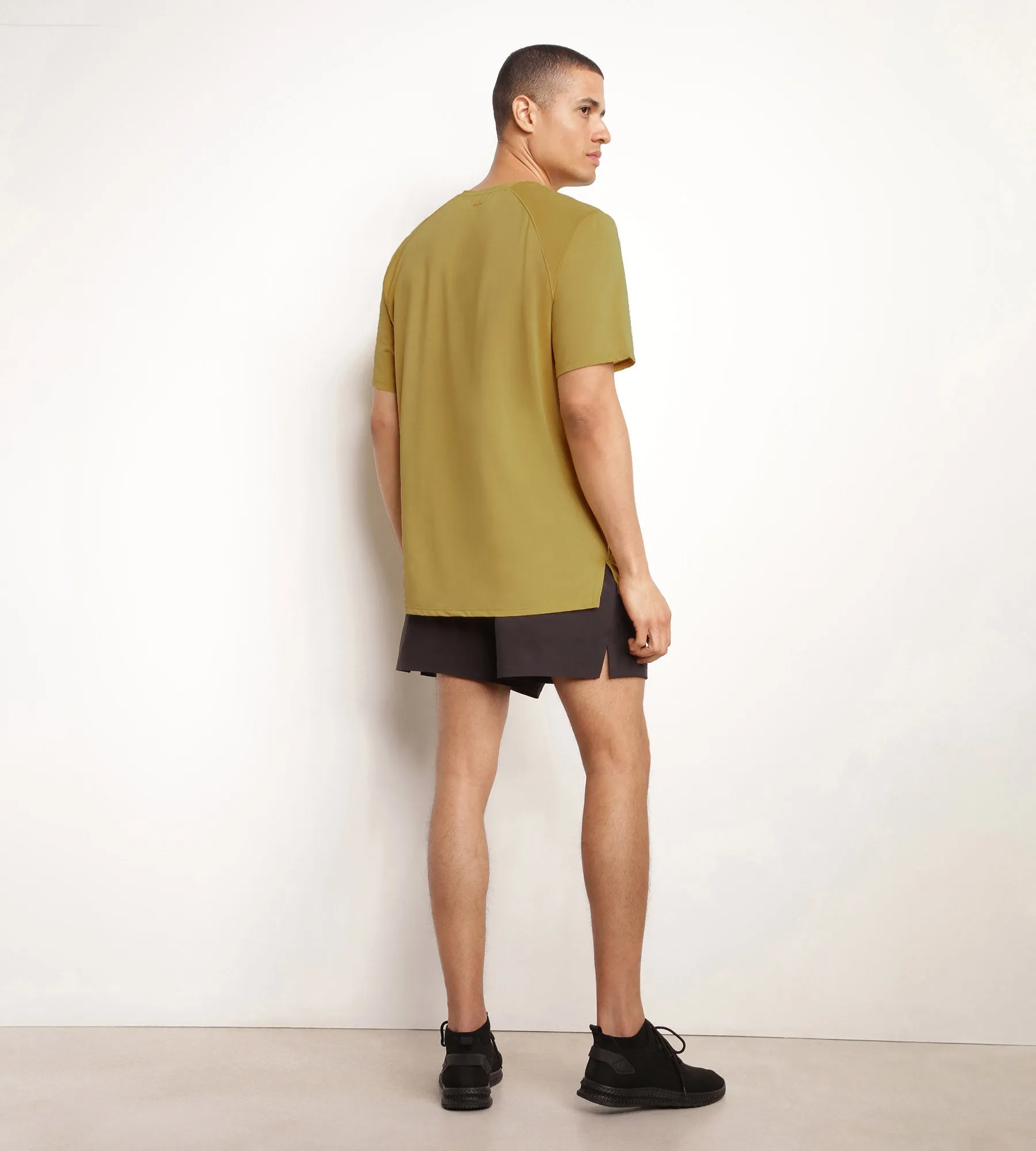 Men's sports shorts in breathable material Black Dim Move