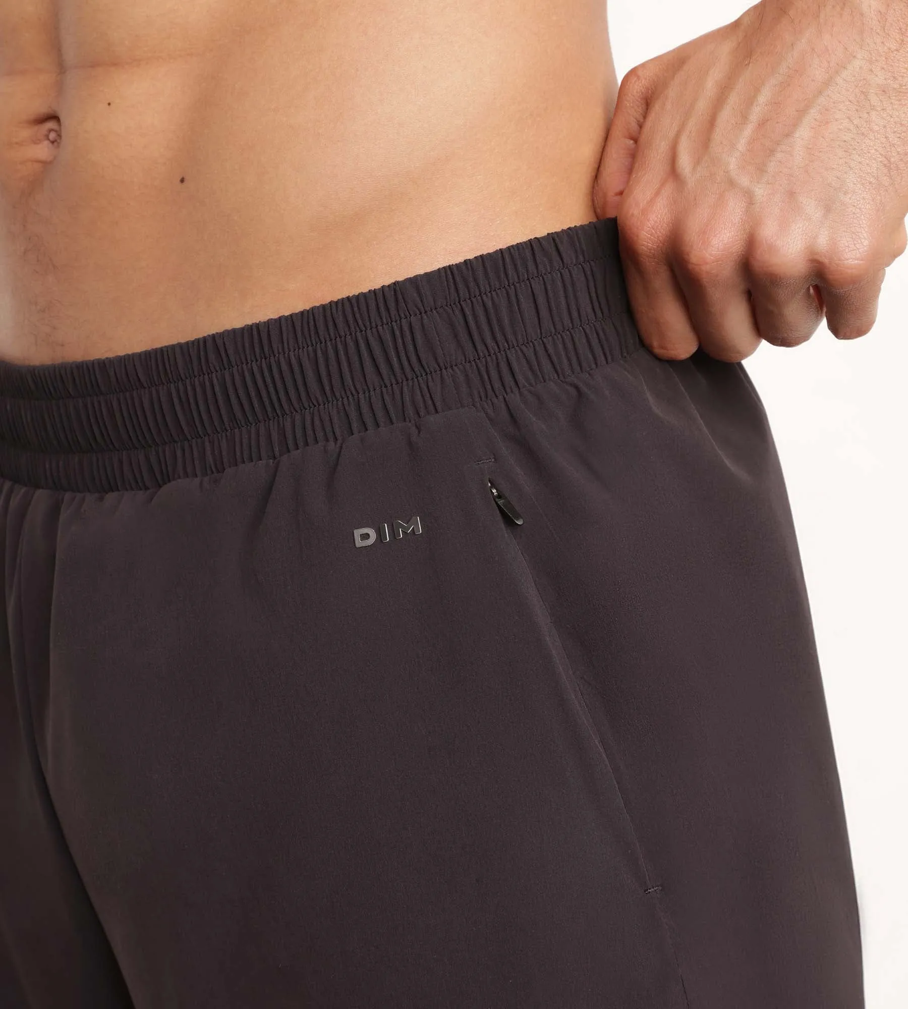 Men's sports shorts in breathable material Black Dim Move