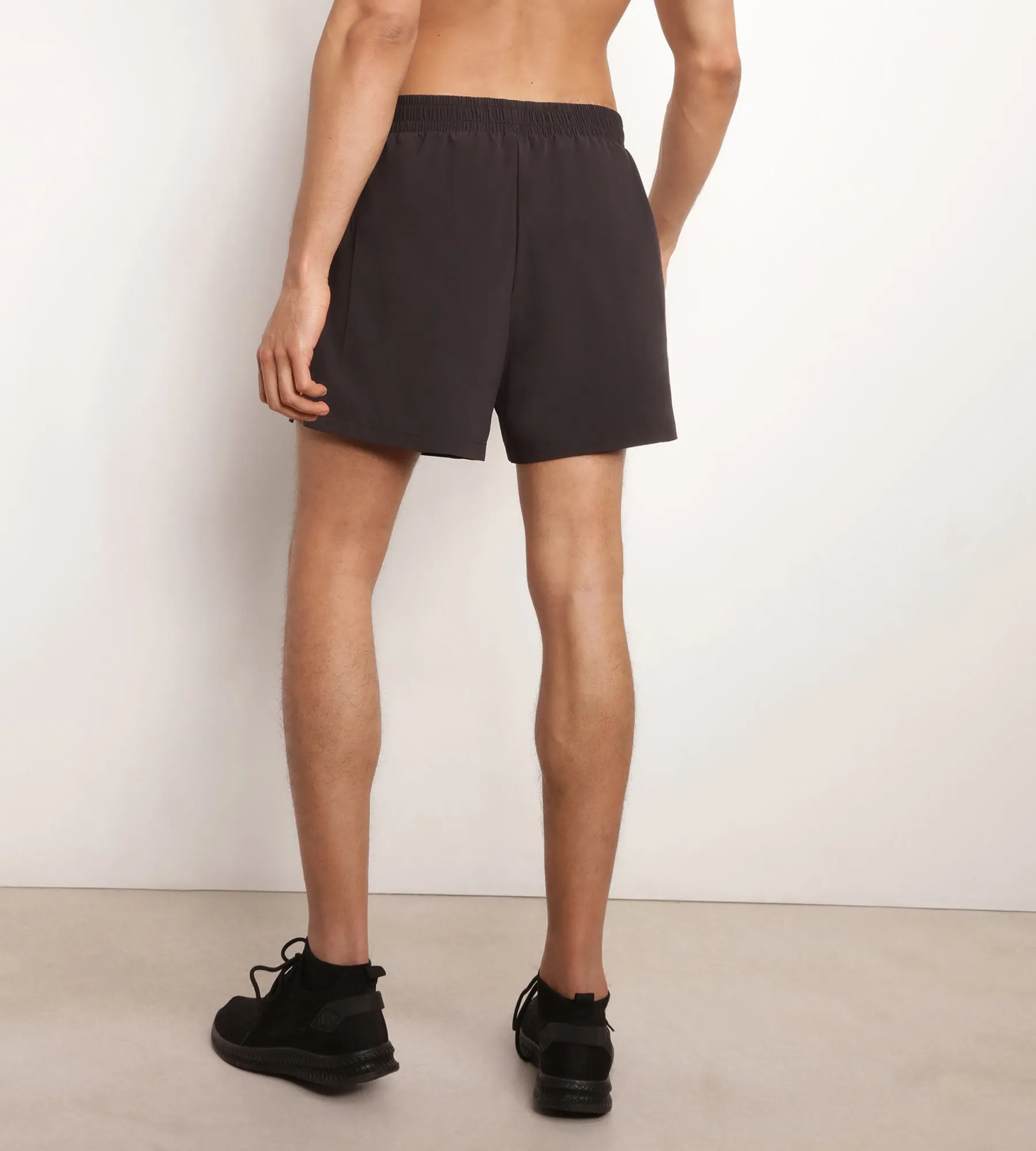 Men's sports shorts in breathable material Black Dim Move