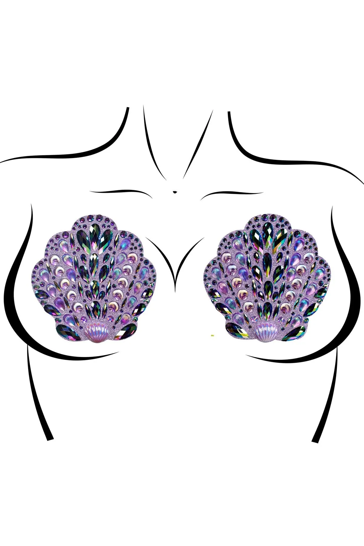 Mermaid Shell Pasties