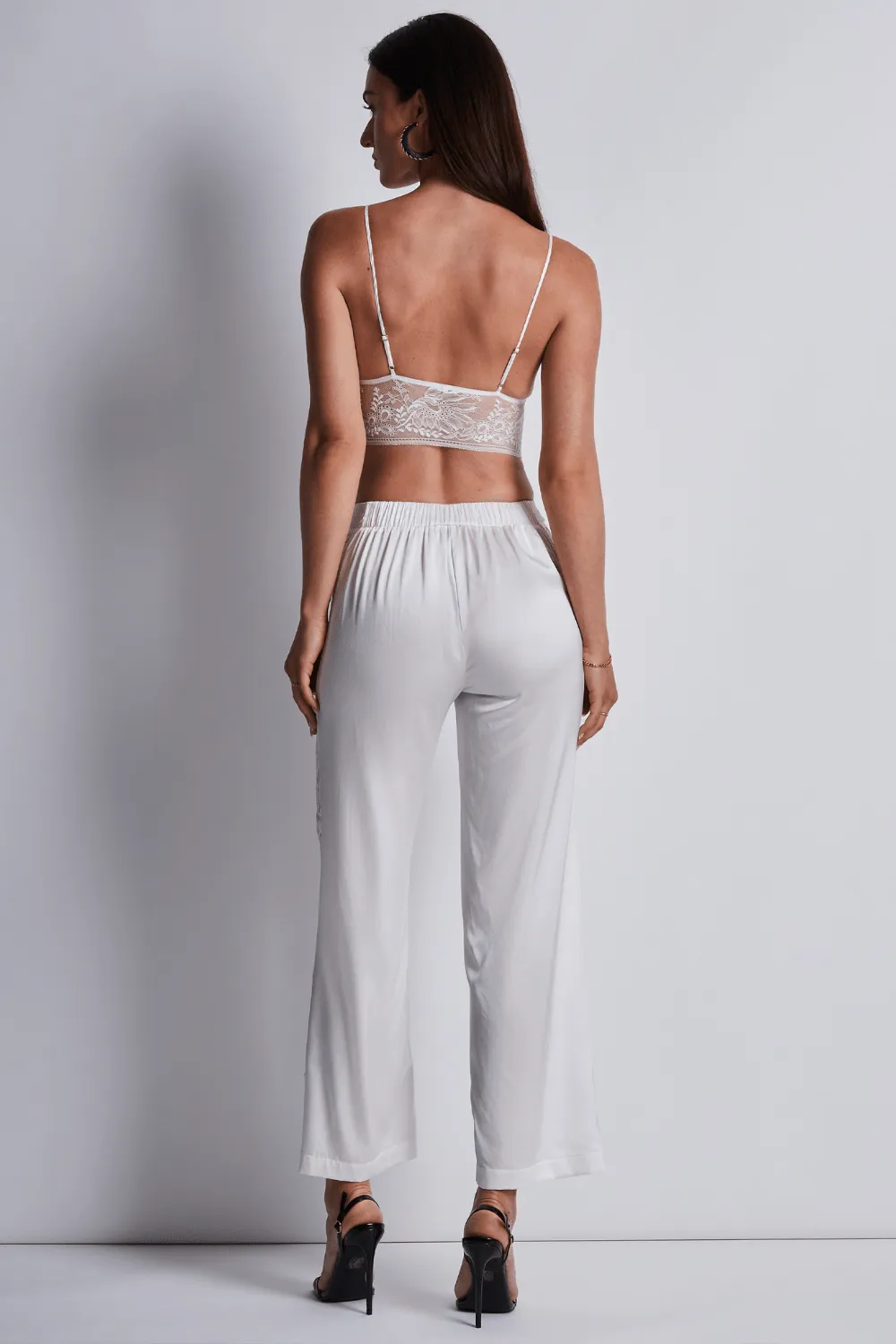 Midnight Whisper Triangle Bra & Trousers