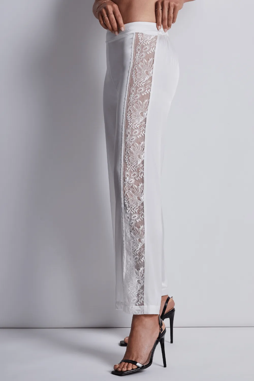Midnight Whisper Triangle Bra & Trousers