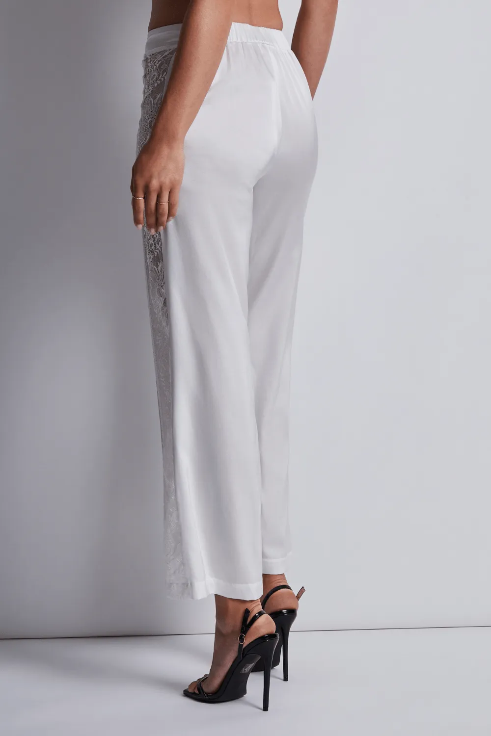 Midnight Whisper Triangle Bra & Trousers