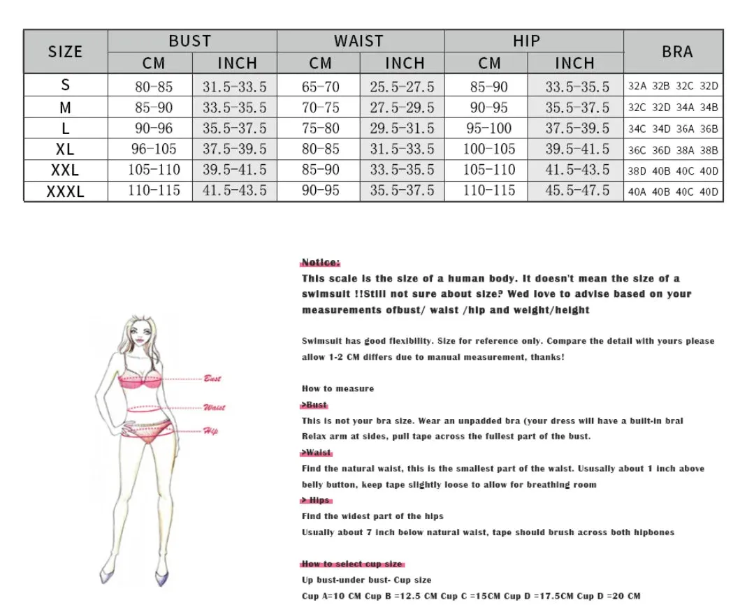 #PB Elegant Chiffon 2 Piece Bikini Swimsuit
