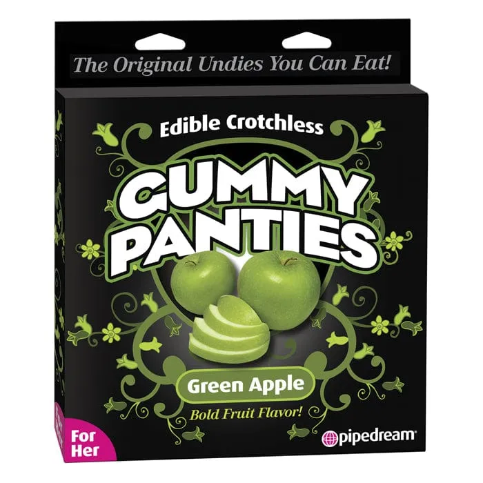 Pipedream Products Edible Crotchless Gummy Panty Apple
