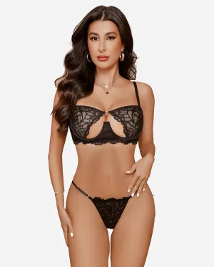 Push Up Half Cup Bra Sets