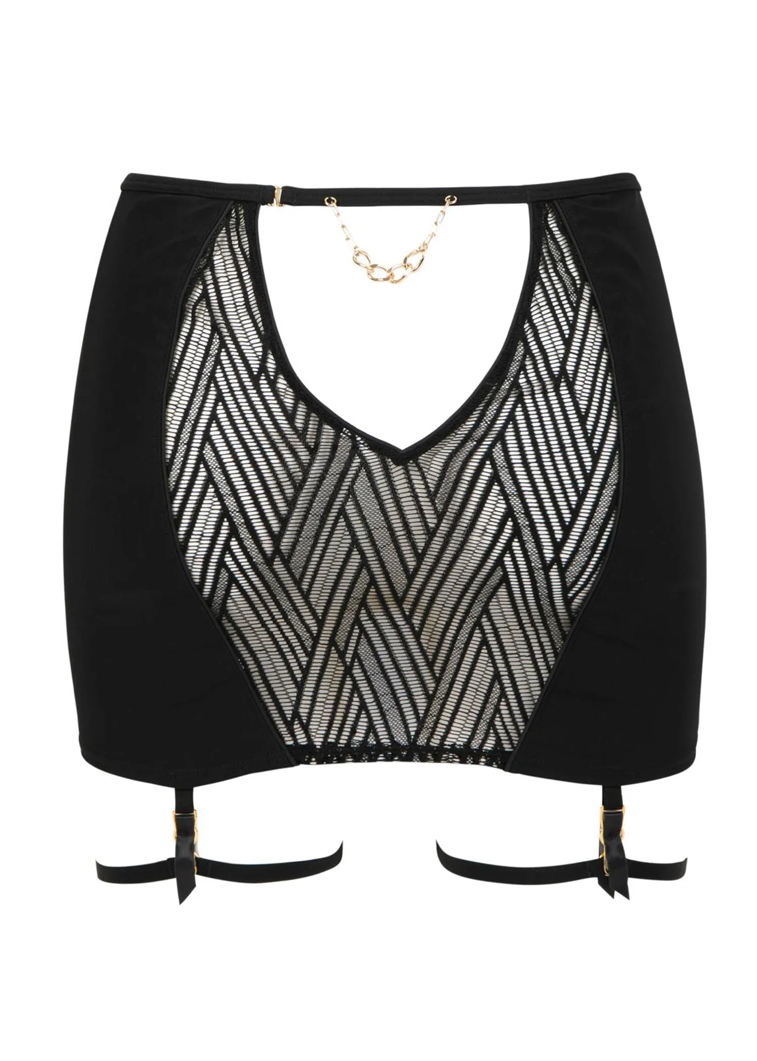 Sensual Wave Skirt Suspender