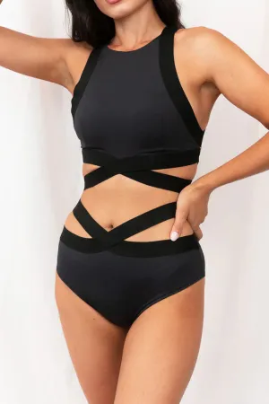 Serena Top - Strappy High Support Sports Bra