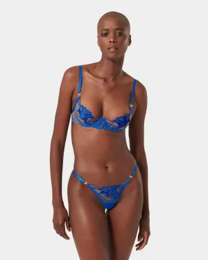 Set: Monique Egyptian Blue/Sheer