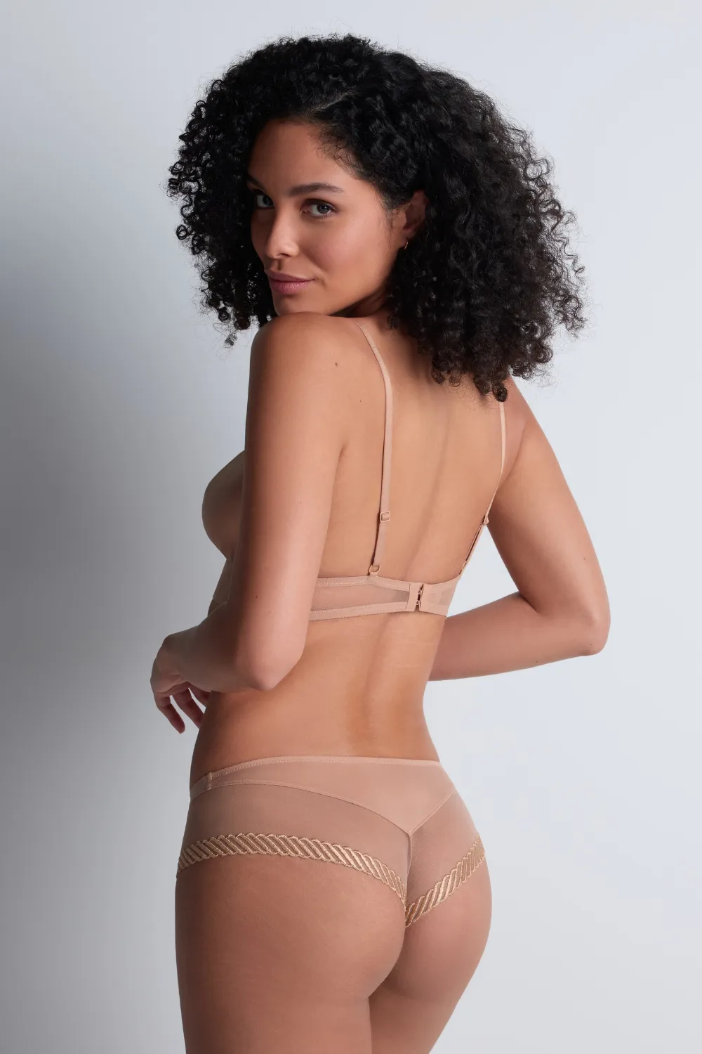 Sheer Emotion Wireless Triangle Bra