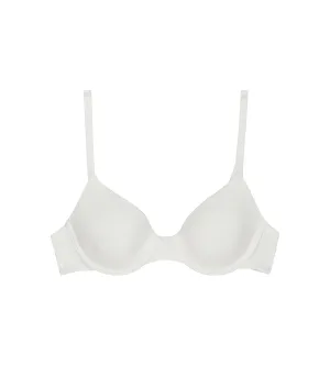 Soutien-gorge à coques blanc pour fille Dim Invisible